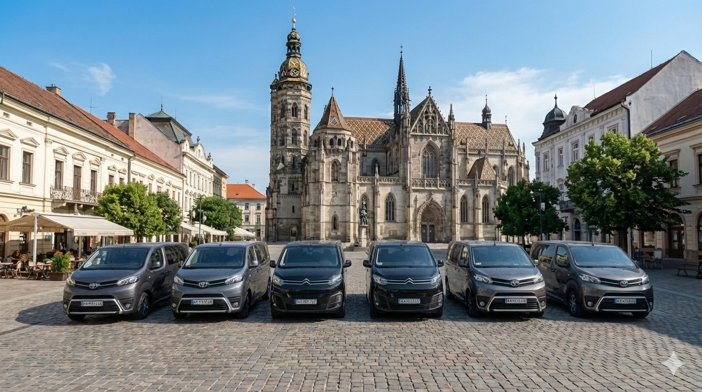 Mikrobusy na prenájom: trieda BUSINESS