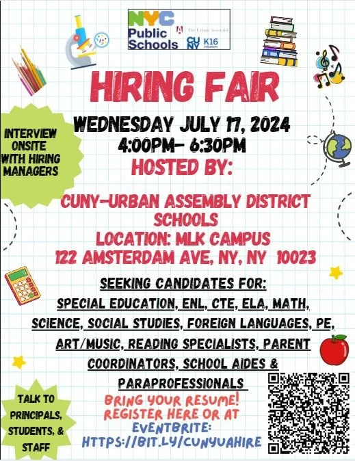 Work Here Cuny And Urban Assembly Work here cuny and urban assembly