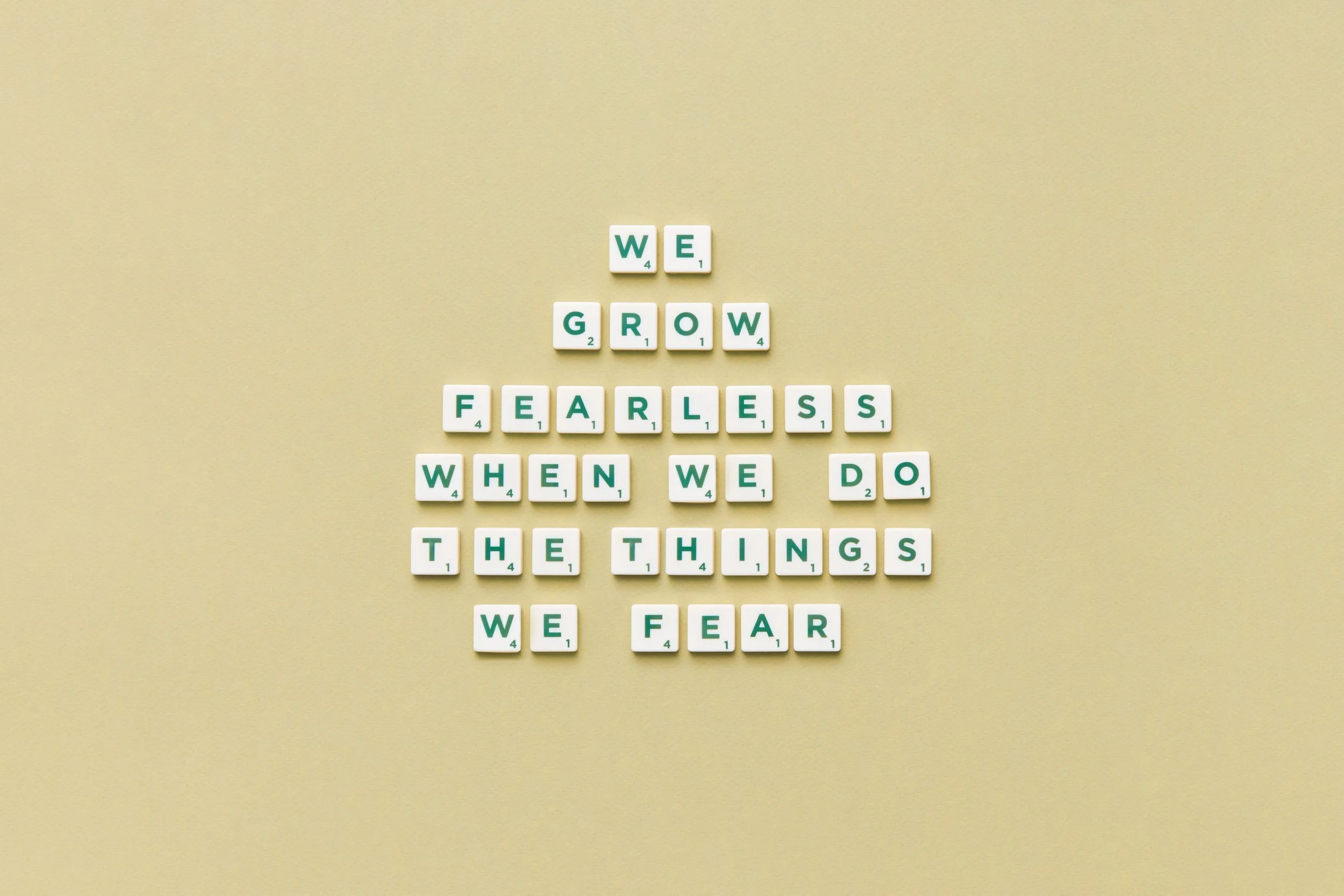 Take a Chance… Invest in Your Fear…