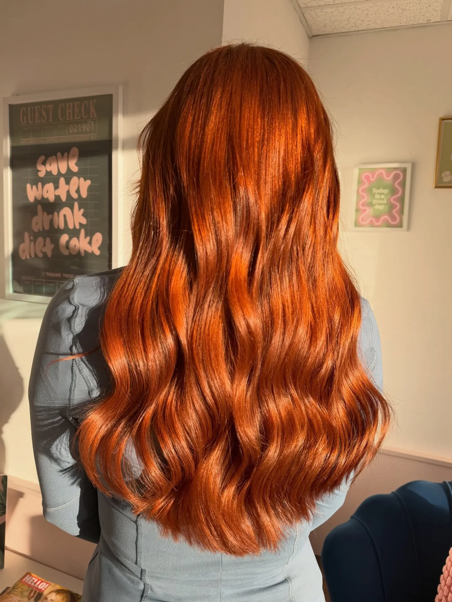 That shine, no dimmer switch✨

Swipe to find the before! 

#beforeandafter #hairinspo #copperhairgoals #behindthechair #hairsalonlife