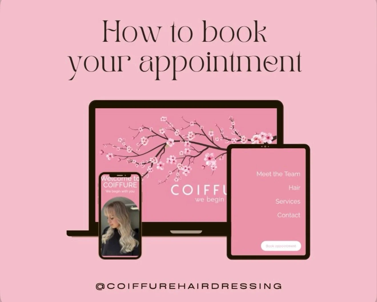 Your luxury hair era starts here ✨ 

Book your appointment: 
📞 Call us 
💌 DM us 
💻 Online booking 

Booking link is in our Bio 📱 

Good hair days are not optional around here. See you in the chair 🤍

#luxuryhair #bookyourlook #salonlife #selfcar