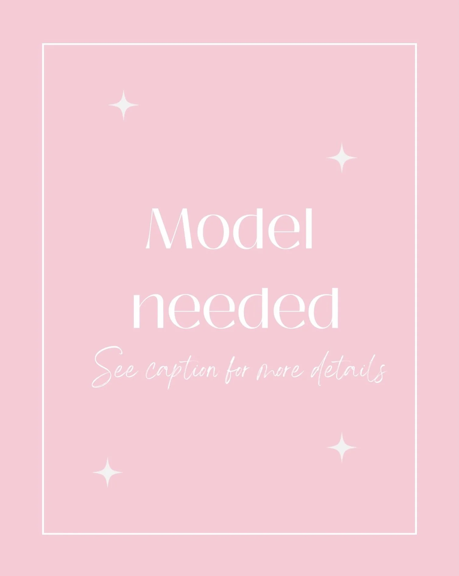 ✨ MODELS NEEDED ✨ 

2nd July at 9am
✨ @elsa.coiffurehair needs a half head or full head perm. 
✨ @maisiemai.coiffurehairdressing &amp; @alicia_coiffurehairdressing are looking for a short hair/gents 
✨ This will be a free of charge model opportunity
