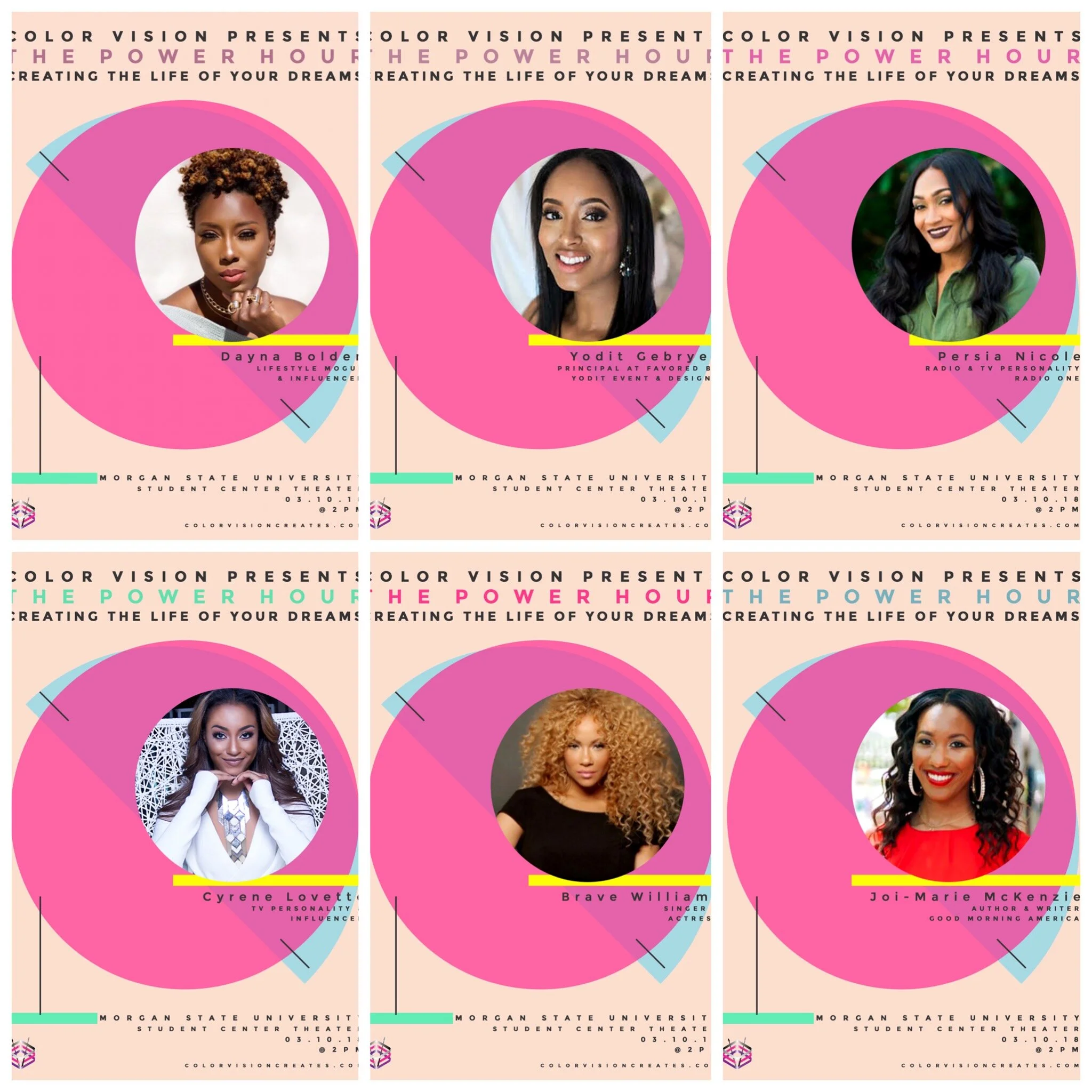 Color Vison Presents: The Power Hour, Creating The Life Of Your Dreams