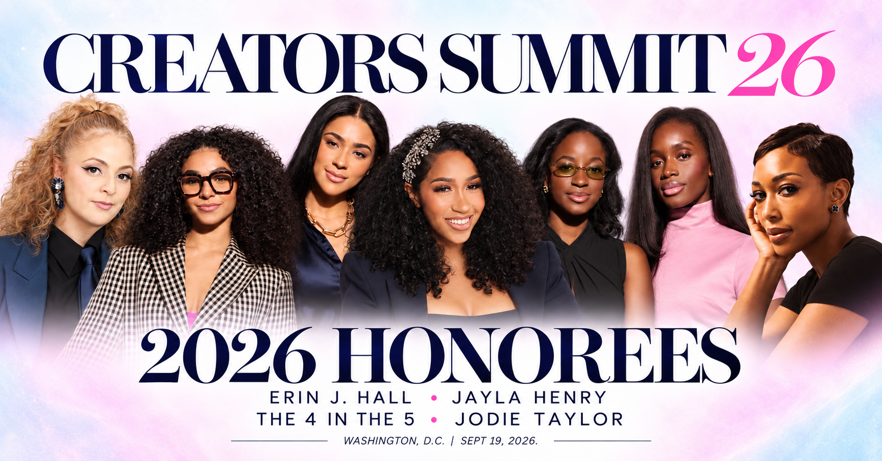 Color Vision to Honor Jayla Henry, Jodie Taylor, Erin J. Hall, and 4inthe5 at 2026 Color Vision Creators Summit
