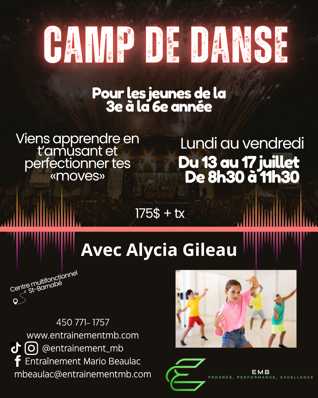 Camp de danse 2026