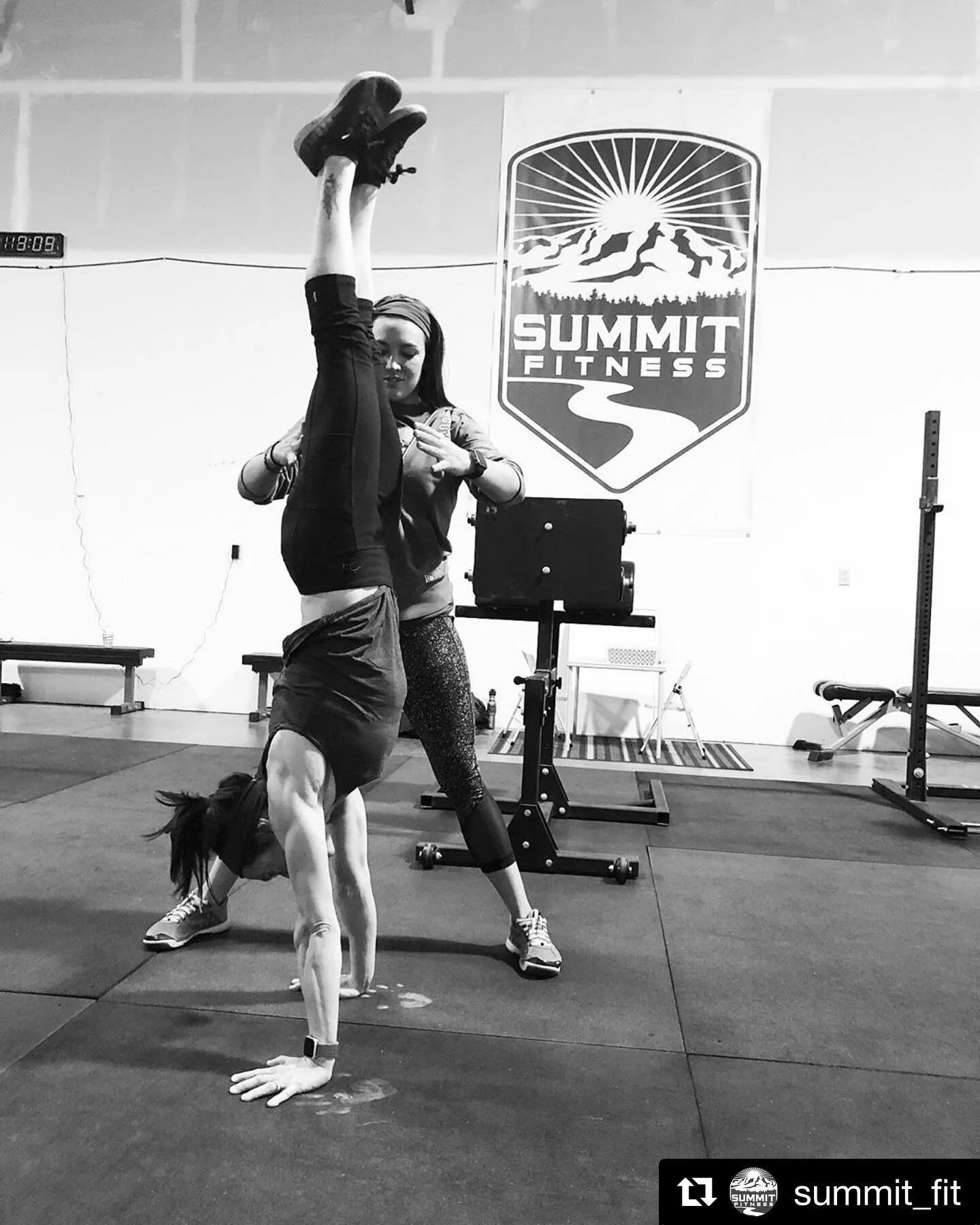 #Repost @summit_fit COME GET YOUR WORKOUT ON TOMORROW MORNING! ・・・
Kelsey Anderson brings so much energy into each class she teaches.  She loves gymnastics and has a passion for helping kids through adults find joy in movement.  Catch her in action a