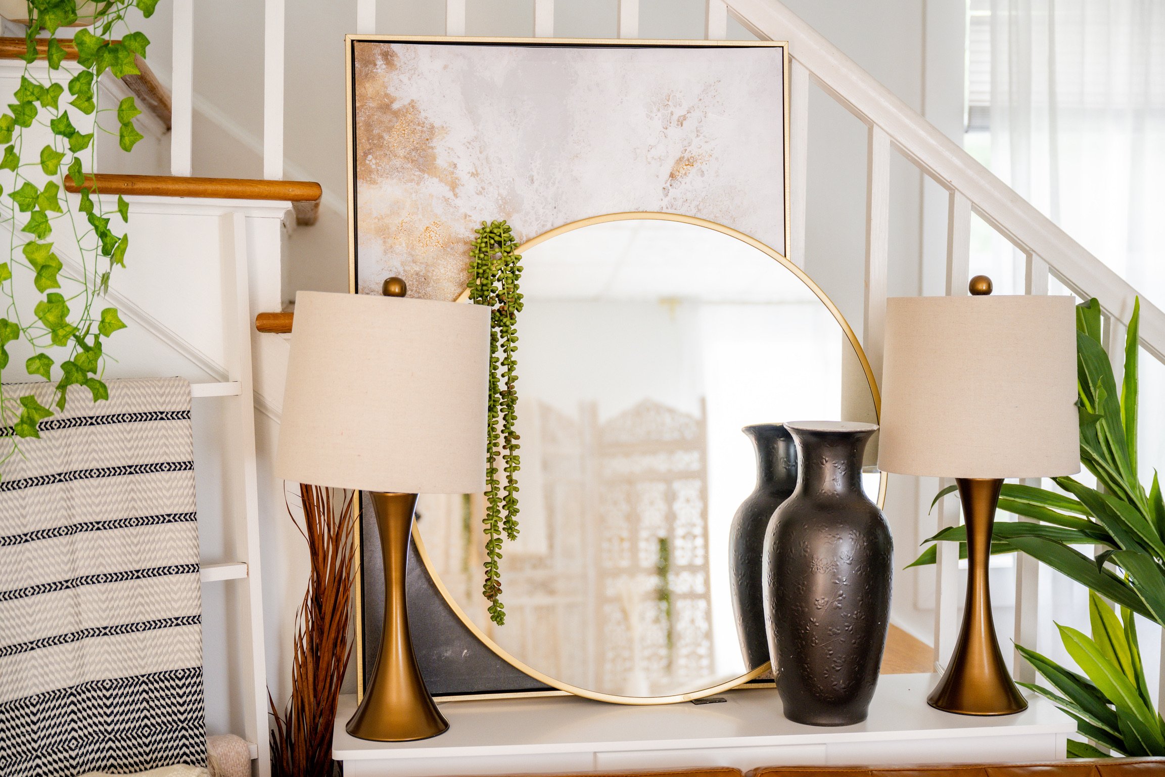 Lamps + Mirror + Commercial Portfolio + KB Design
