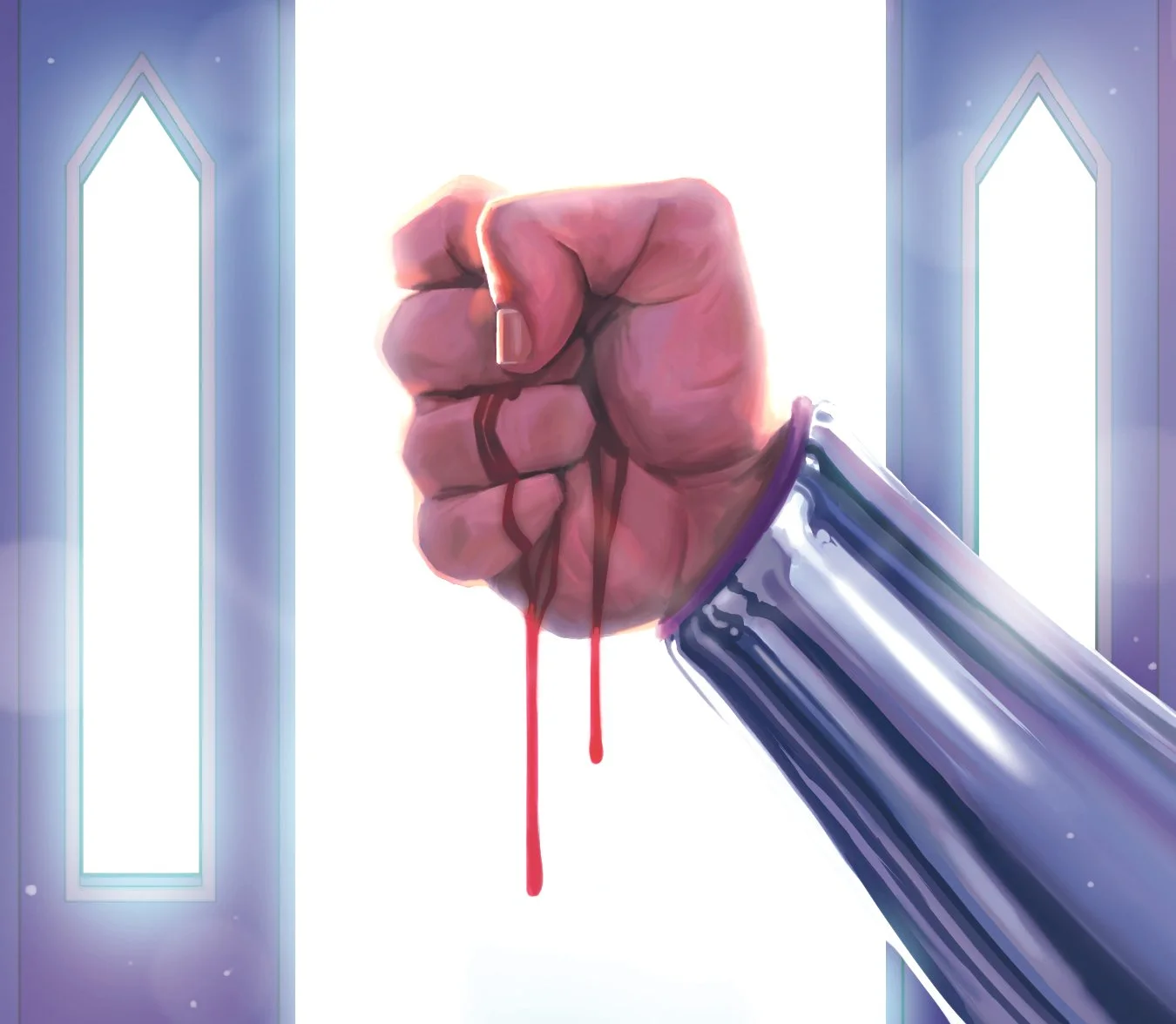 A design used for an upcoming card game "Valour Matrix" 
Digital Painting 