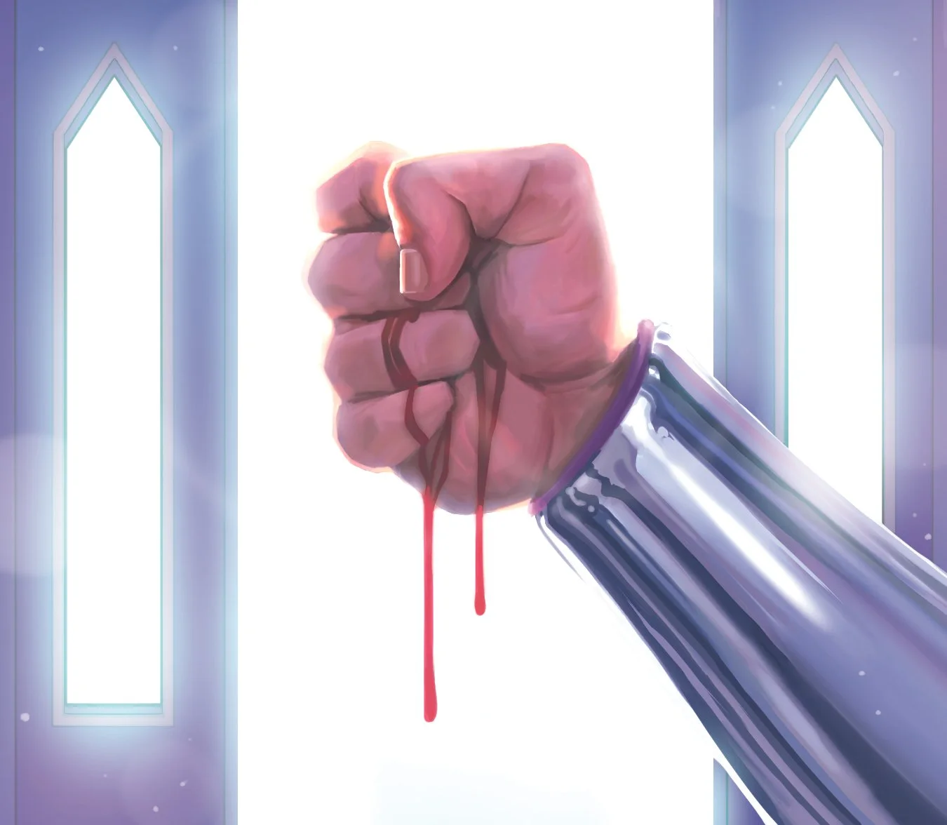 A design used for an upcoming card game "Valour Matrix" 
Digital Painting 