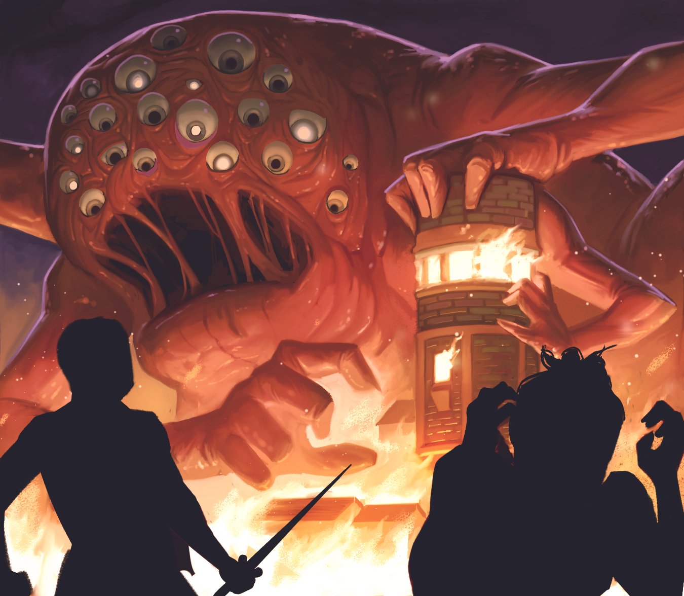 A design used for an upcoming card game "Valour Matrix" 
Digital Painting 