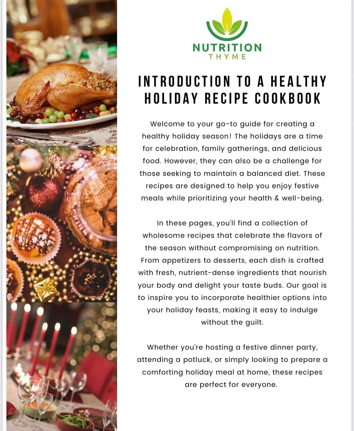 Incoming: Healthy Holiday Recipe Cookbook❤️

There&rsquo;s no denying that beverages and food help bring us together, ESPECIALLY around the holidays. This holiday season, are you looking to more mindfully eat, drink, and be merry? 🥂☕️🎁🍽️

If yes, 