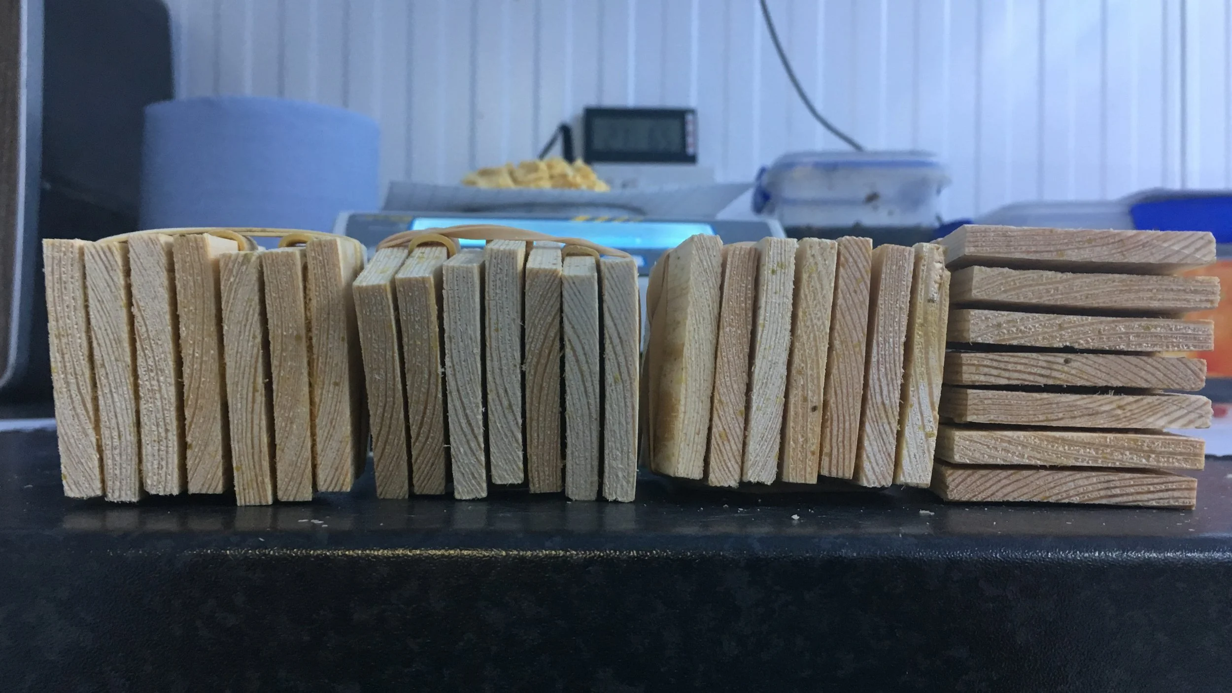 Entocycle's original wooden egg traps for BSF egg collection.