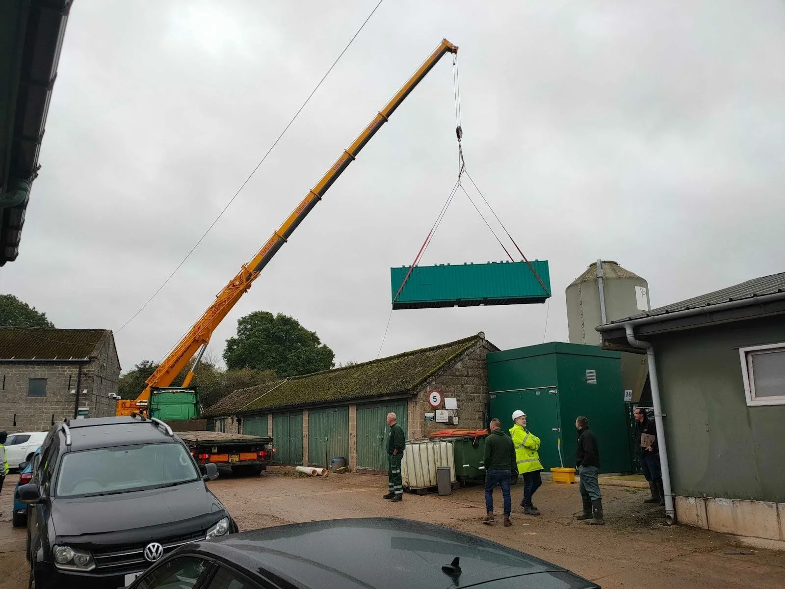 construction for entocycle university of leeds bioreactor unit