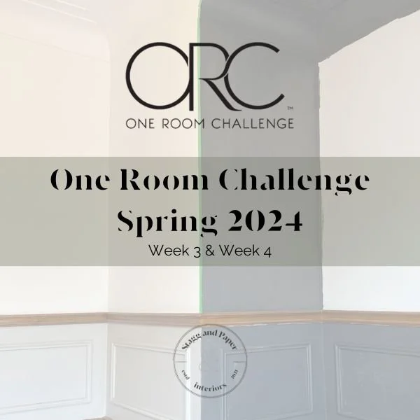 Spring 2024 | One Room Challenge | Century Home Dining Room Refresh | Week 3 and Week 4