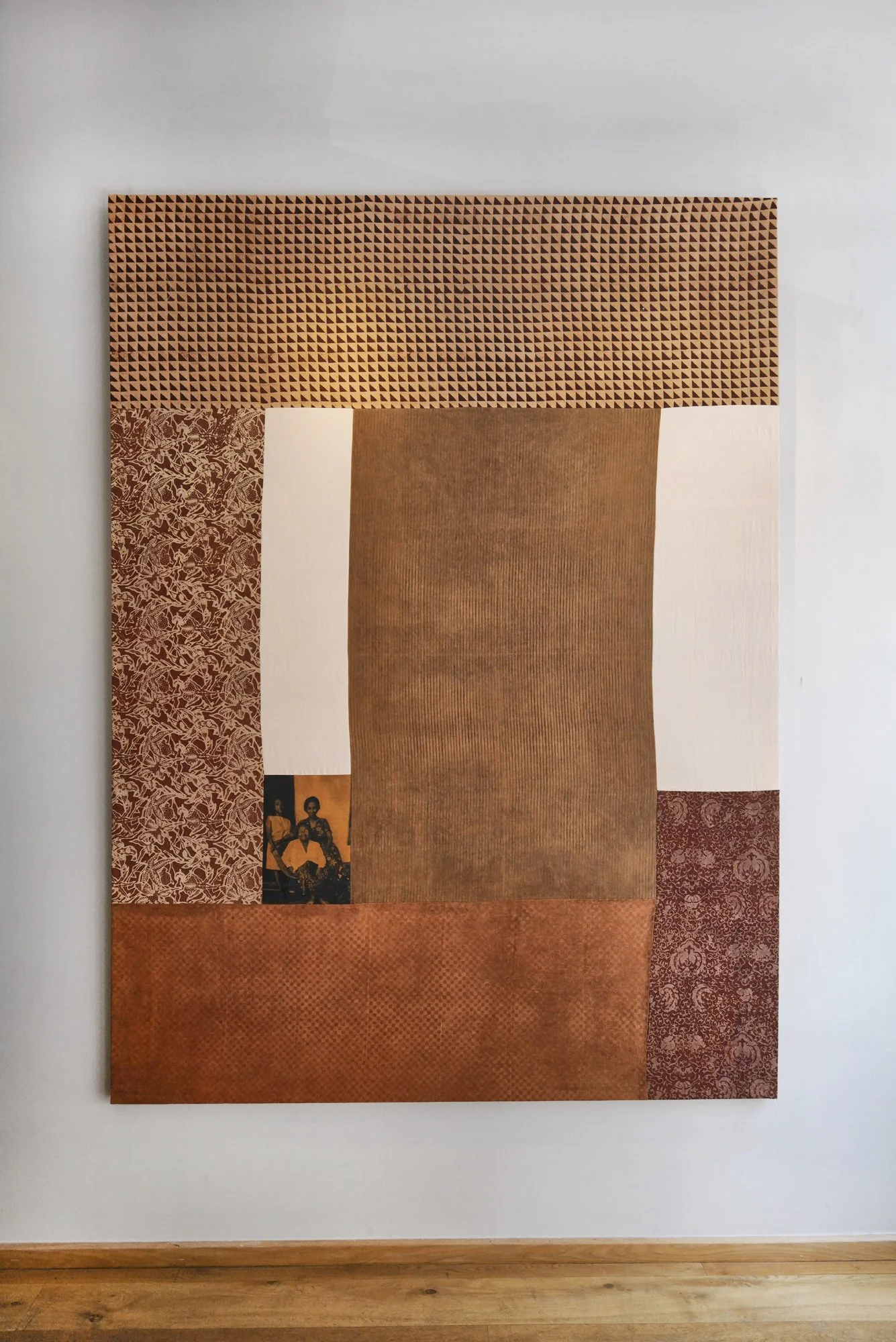 Klein, Oma and Rose Batik painting