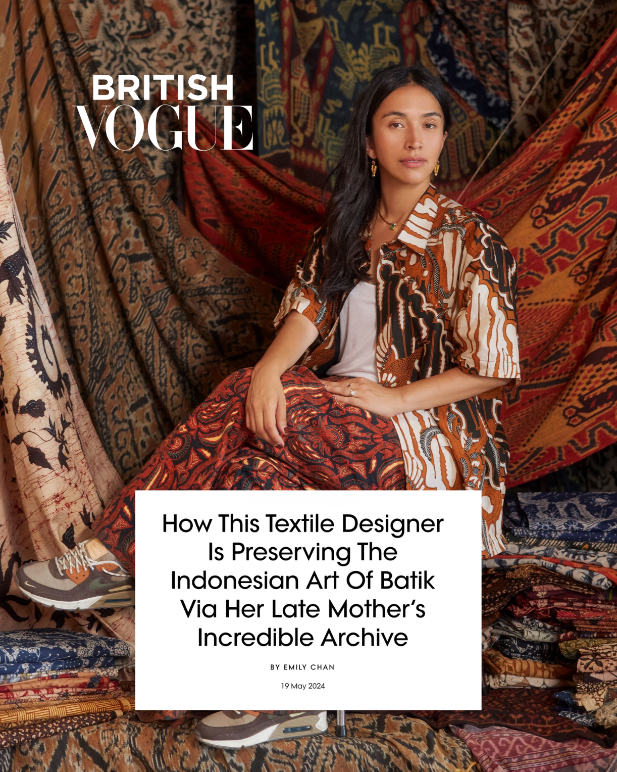 Lisa King featured in British Vogue