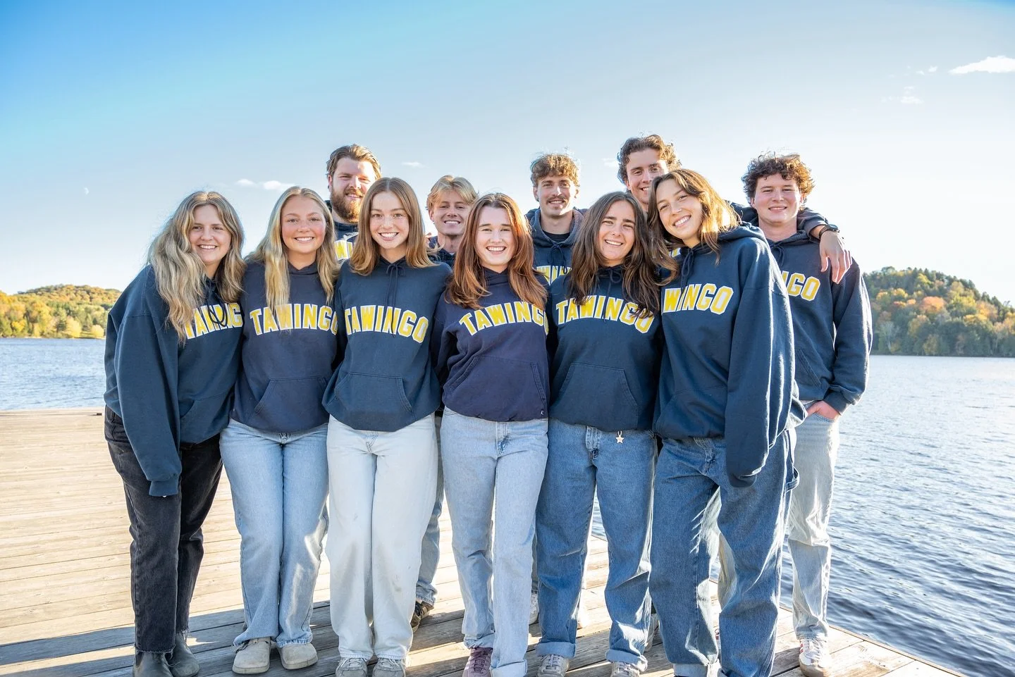 🍁 Thanksgiving is a time for gratitude, and we&rsquo;re so thankful for our incredible team! Our Fall Program Staff have helped make Tawingo feel like a home away from home for our guests. Happy Thanksgiving! 💙💛