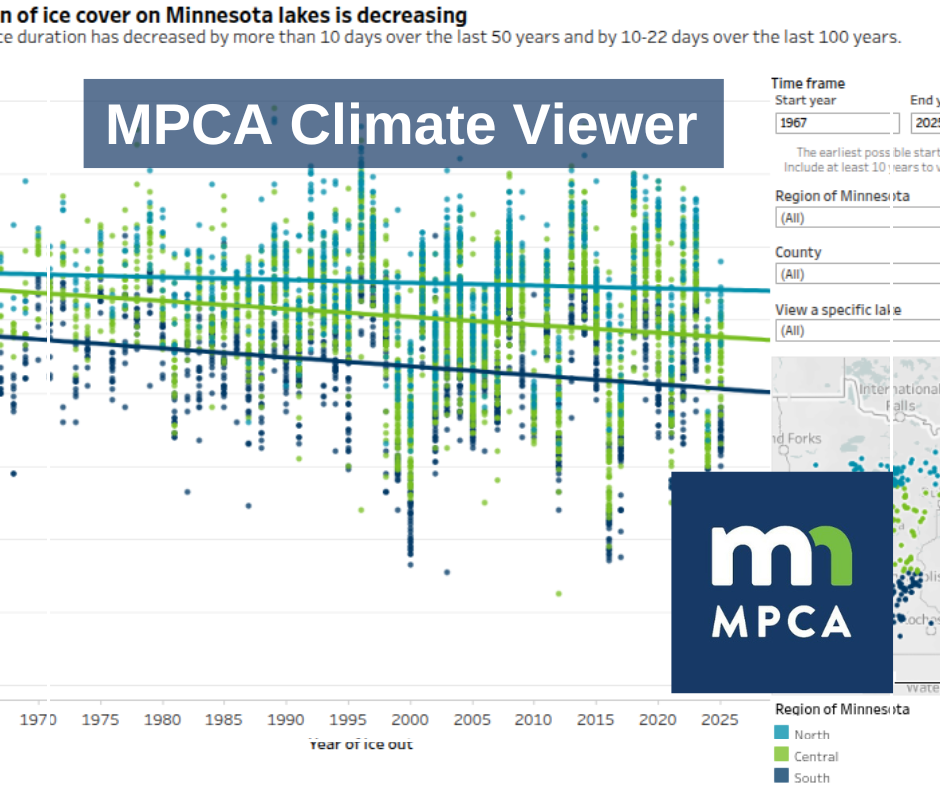 🧊 Our "Land of 10,000 Lakes" is seeing some major shifts on the ice