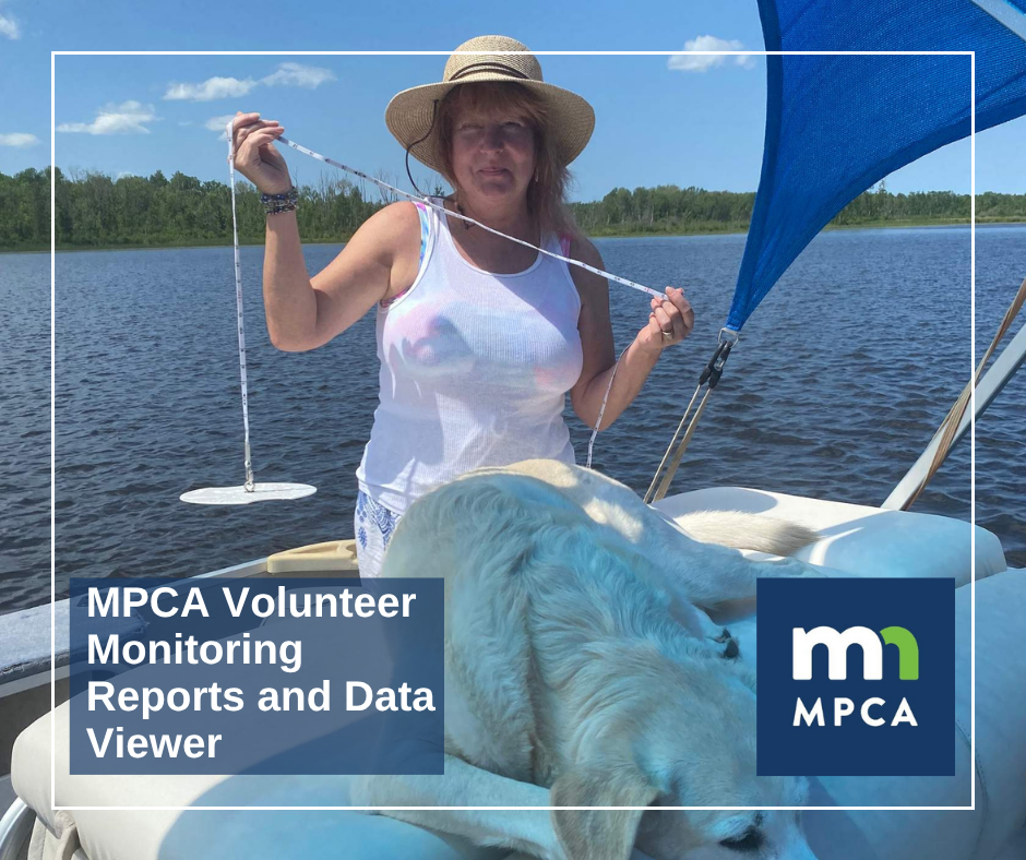 MPCA Volunteer Monitoring Reports and Data 