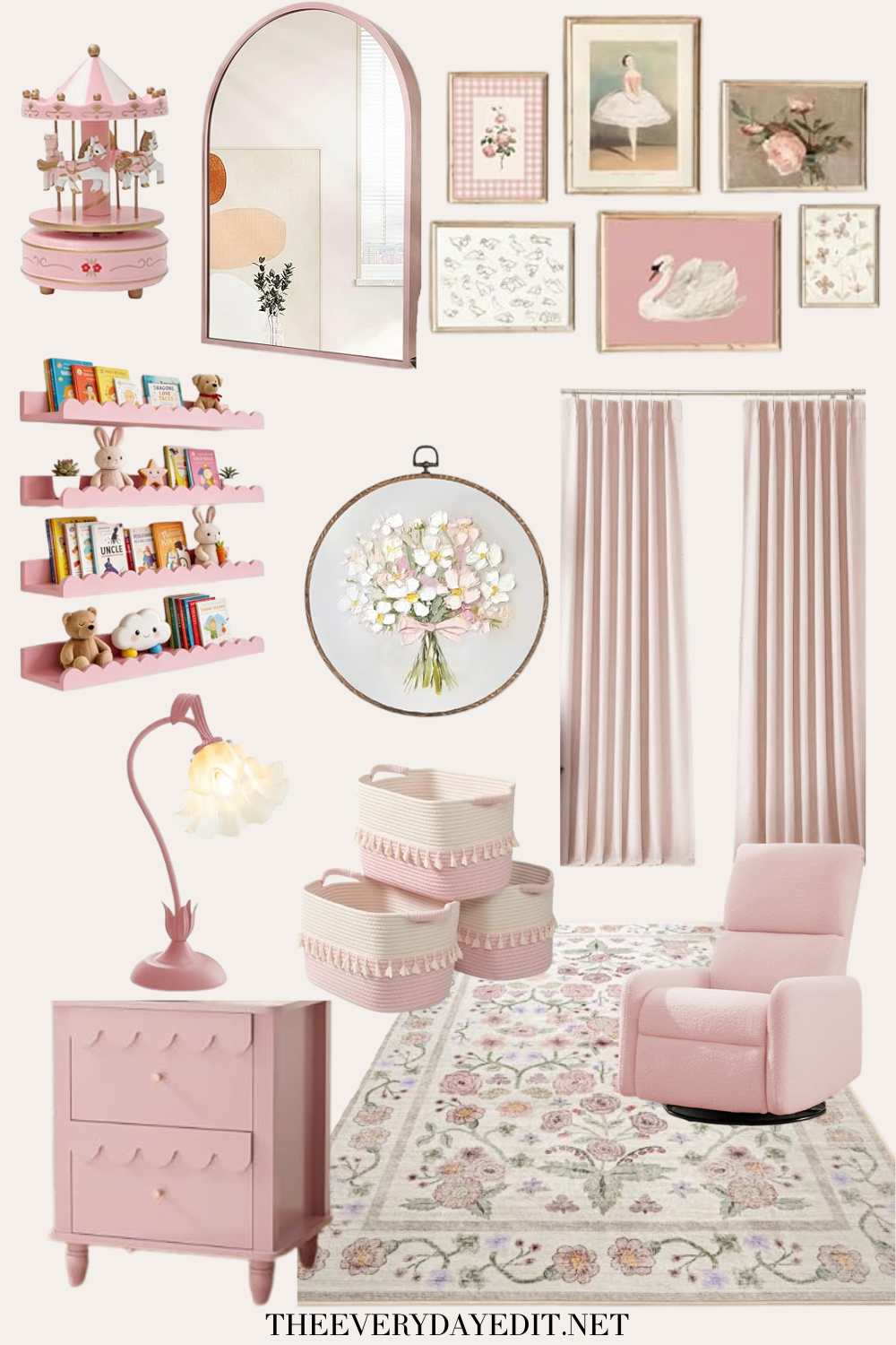 Girls Nursery Theme Ideas: Cute, Timeless &amp; Easy to Shop