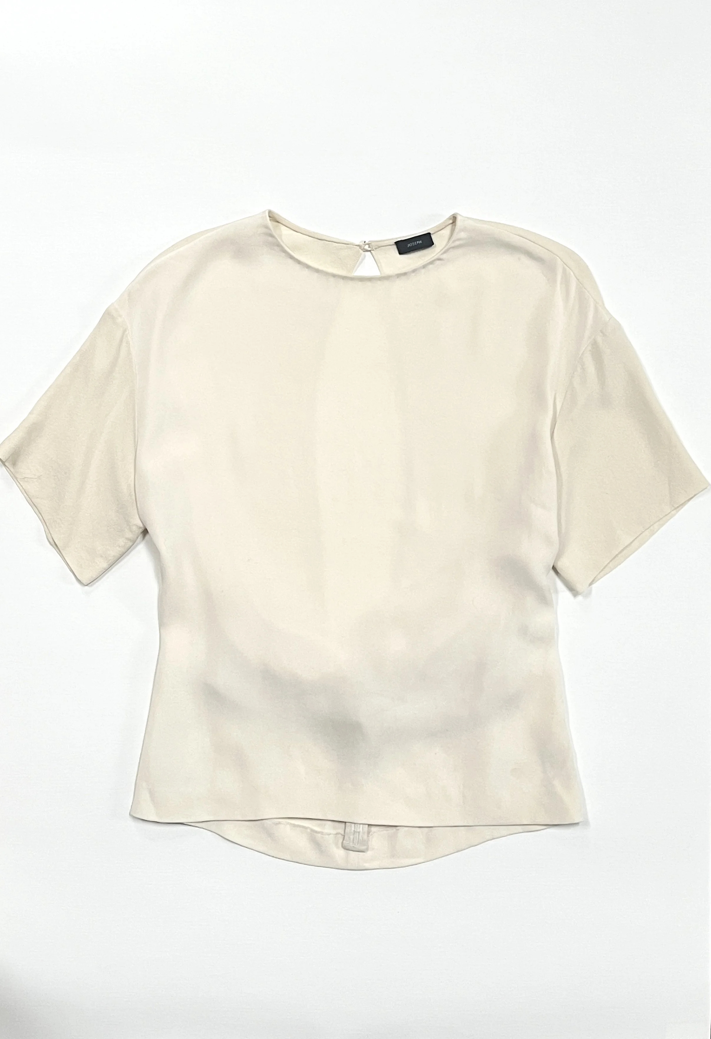 Joseph Open Back Silk Top