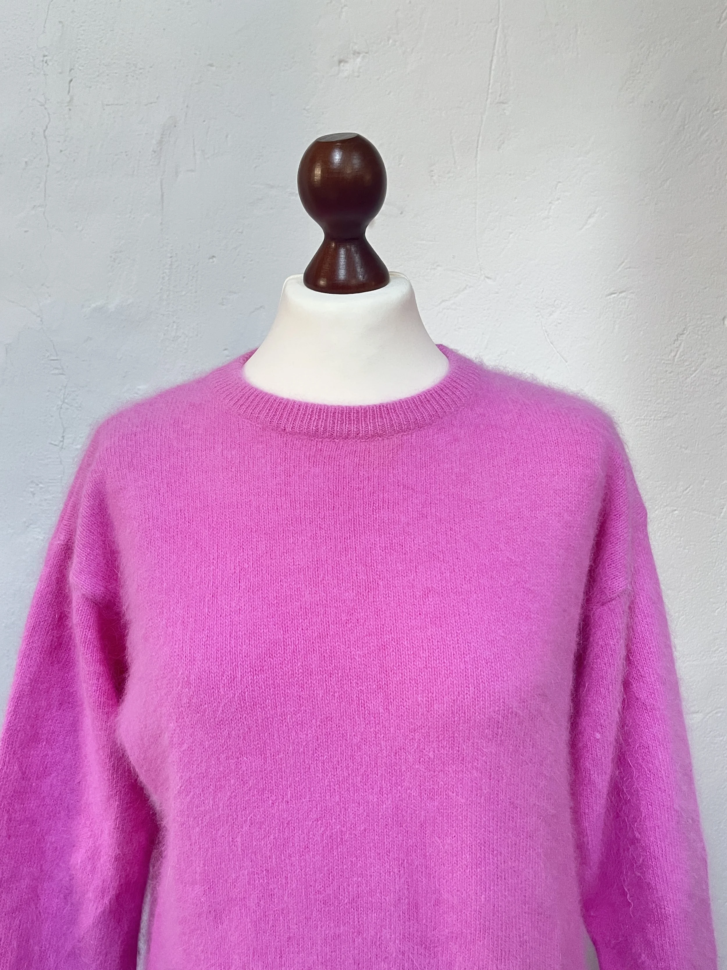 Pink Angora Jumper