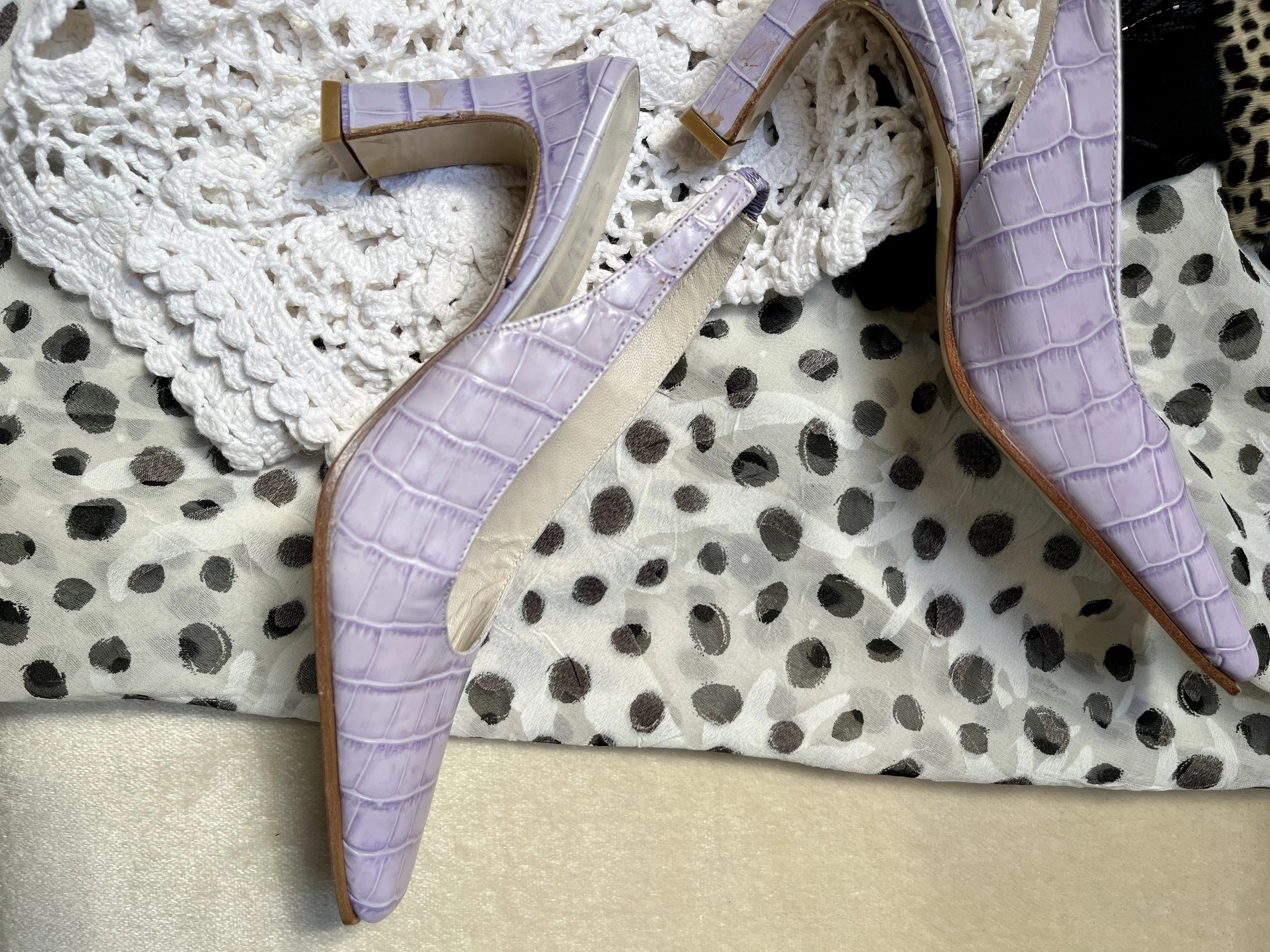 Vintage Slingback Heels