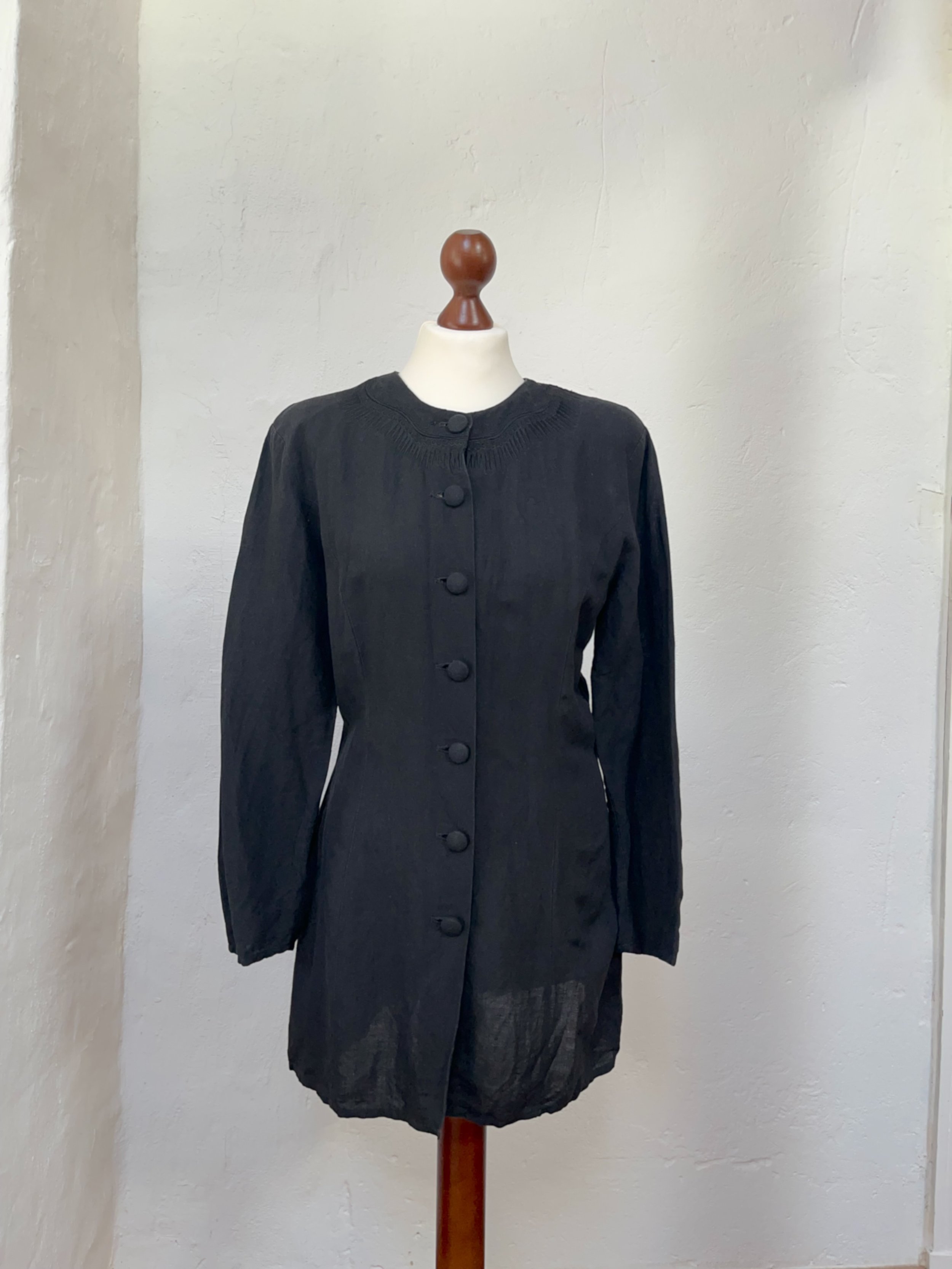 Embroidered Light Linen Jacket