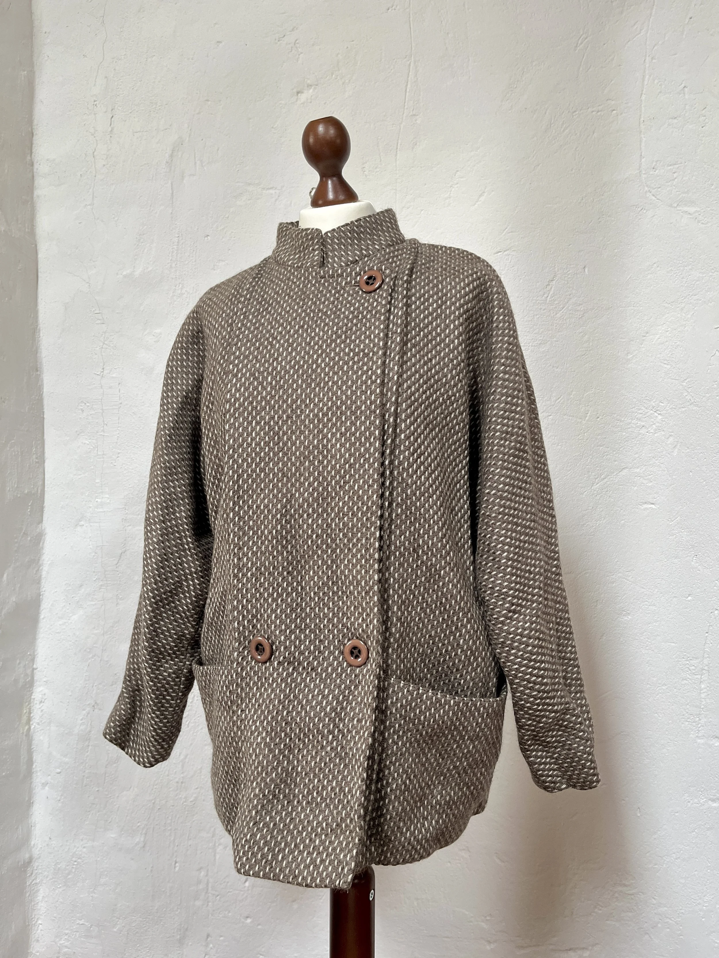 Oversized Vintage Wool Jacket