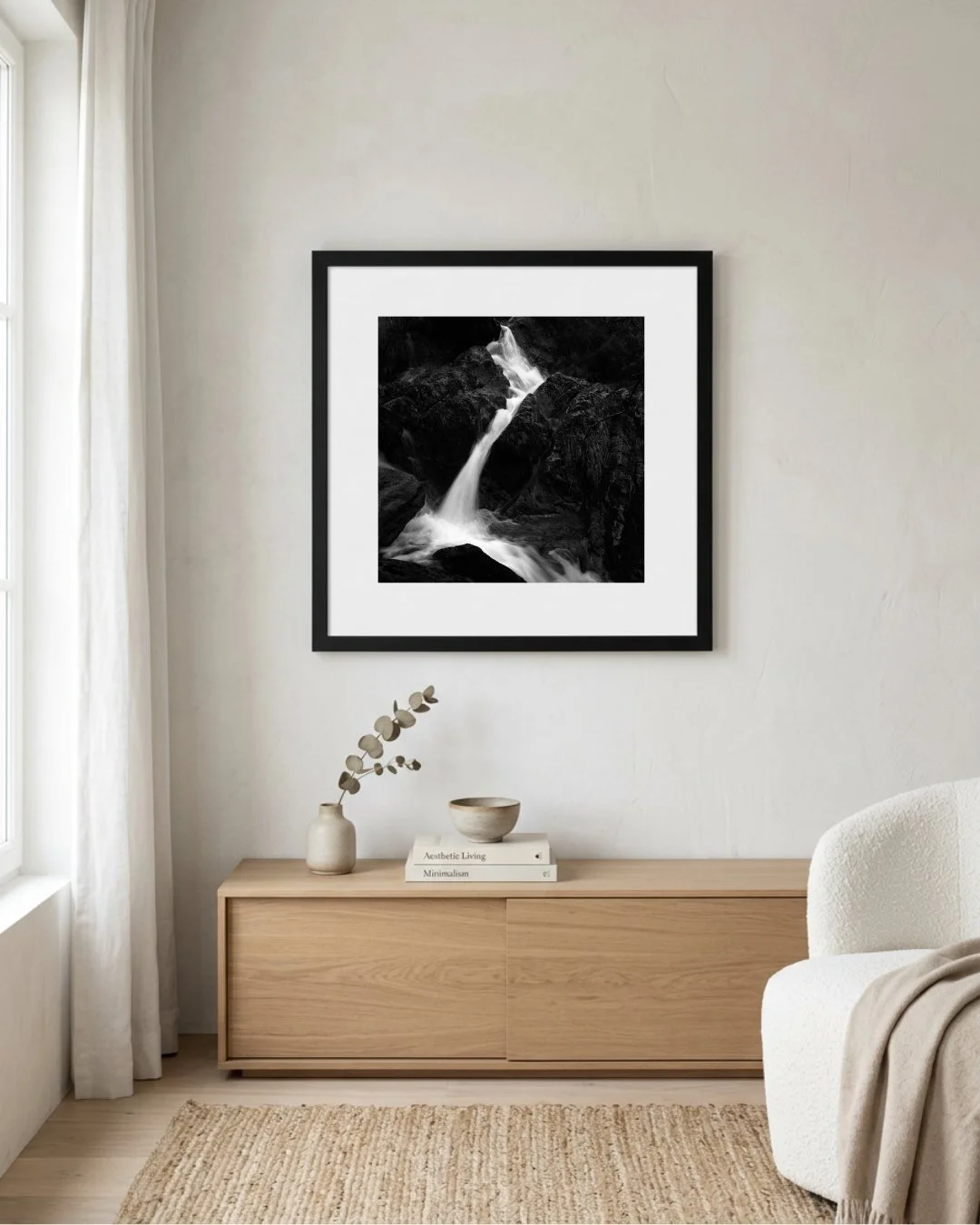 Gougane Barra Waterfall Print