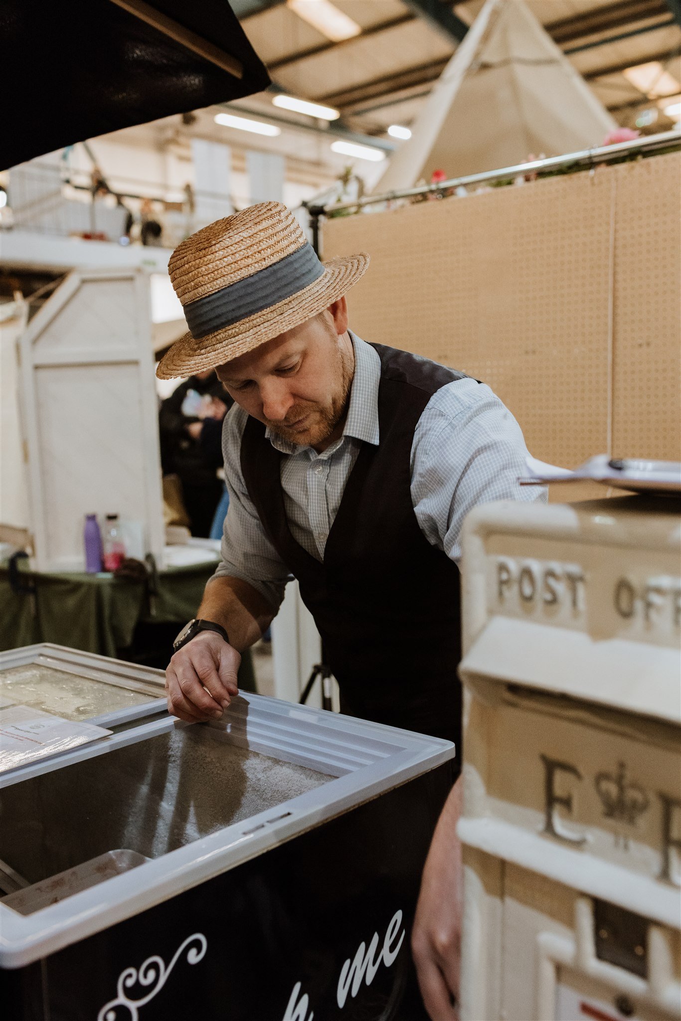 Ice Cream catering wedding hire at The Big Southwest Wedding Fair 