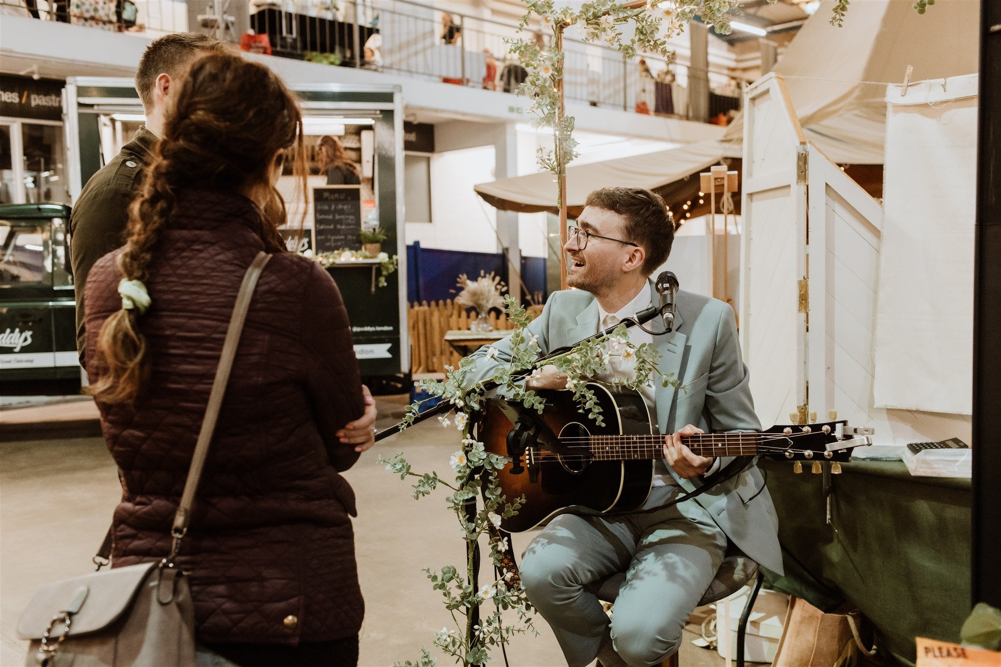 Leigh Coleman Performer wedding Singer Guitar at Big Southwest Wedding Fair