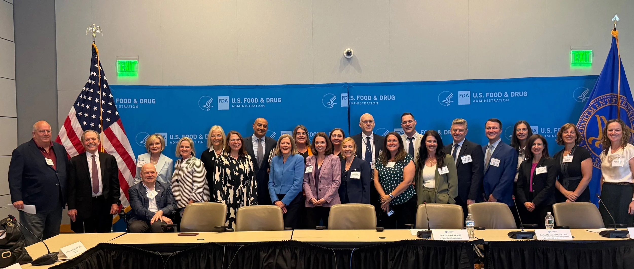 Jenn McNary at the Rare Disease Roundtable with FDA senior leadership, June 2026.