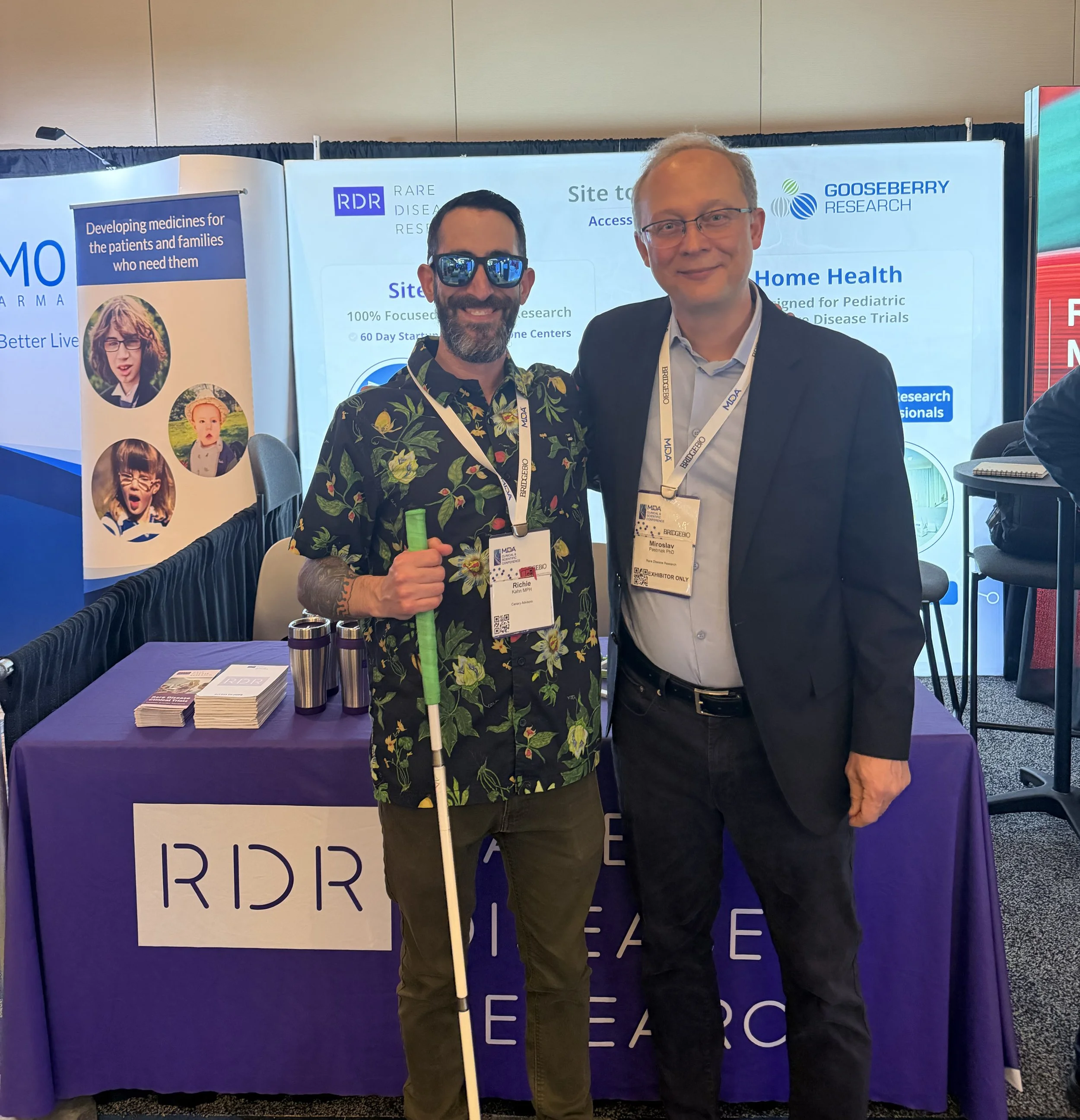 Richie Kahn and Rare Disease Research at MDA 2026.