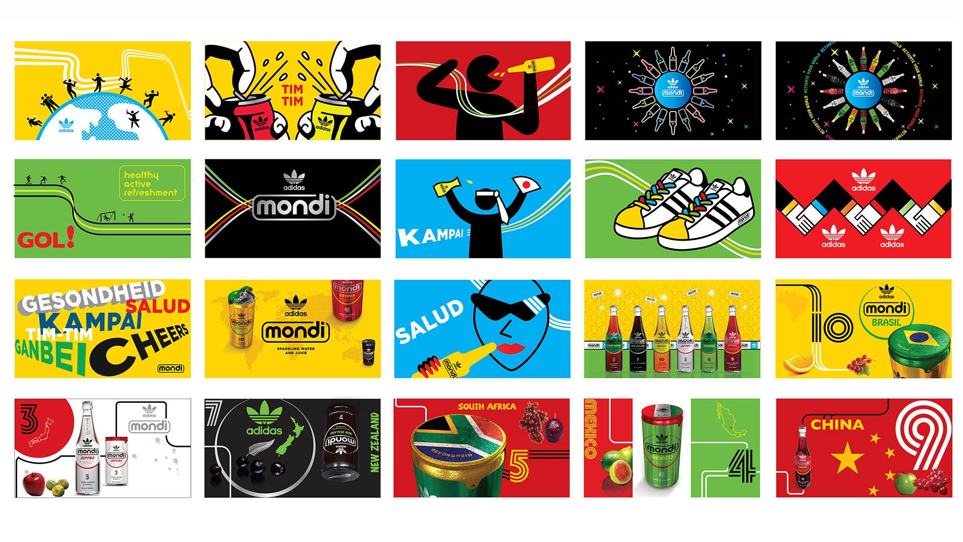 Adidas Mondi Video Mood Board