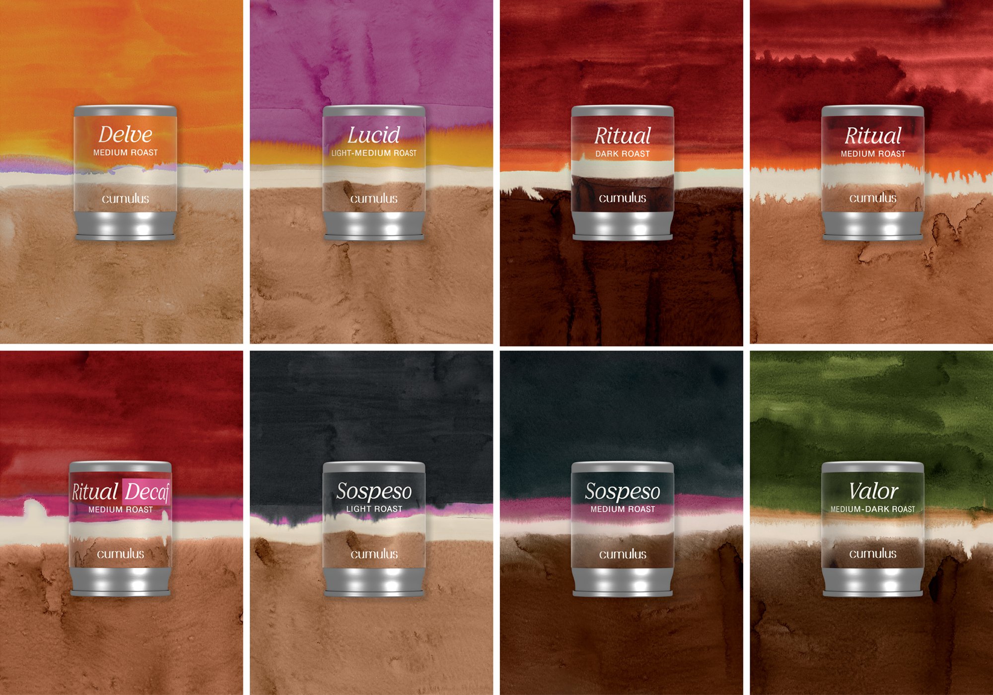 Cumulus Capsule Water Colors