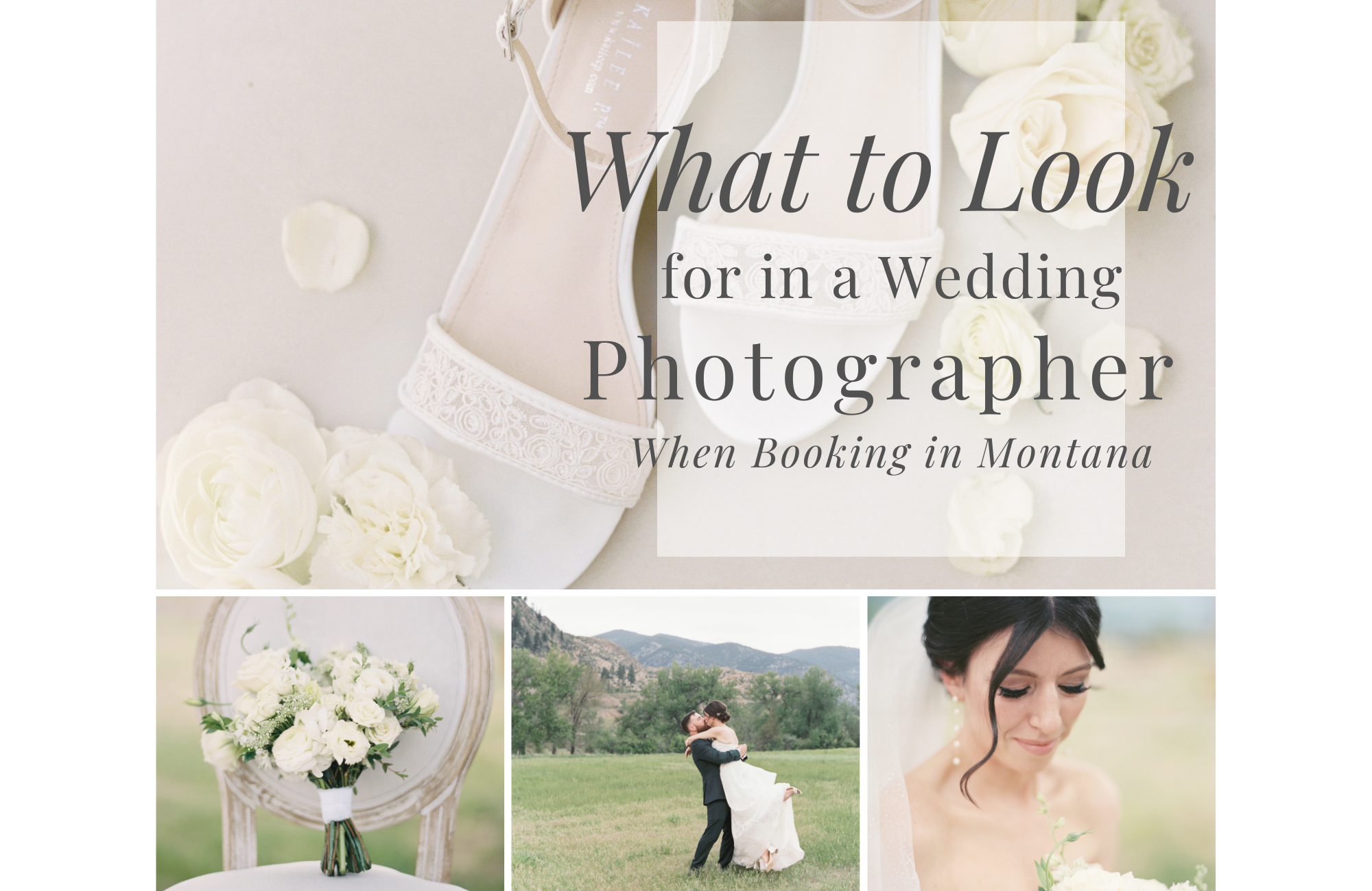 What to Look for in a Wedding Photographer When Booking in Montana