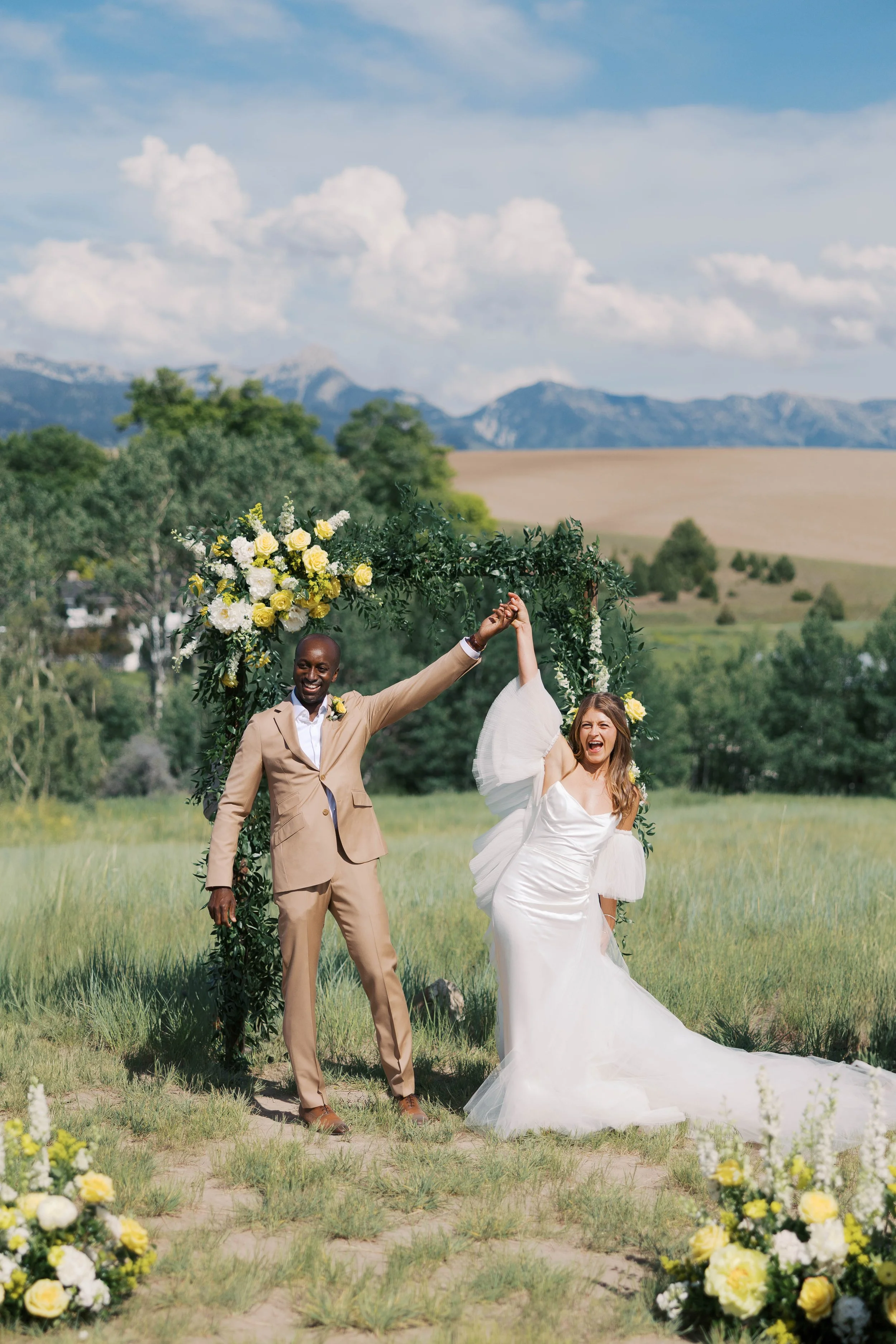 Bozeman Wedding Photographer Film. Foster Creek Farm Venue