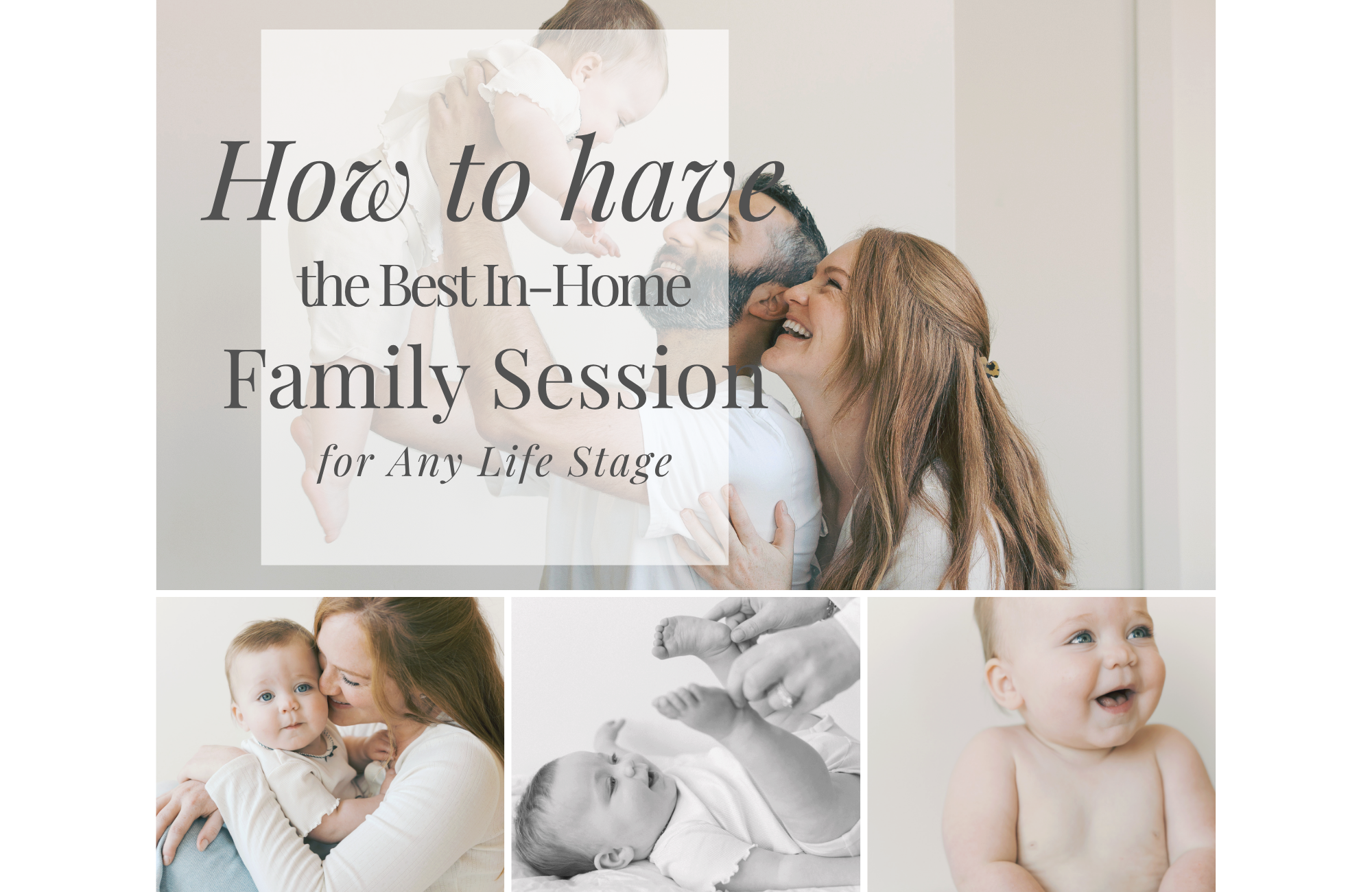 How to Have the Best In-Home Family Photo Session | Missoula Family Photographer