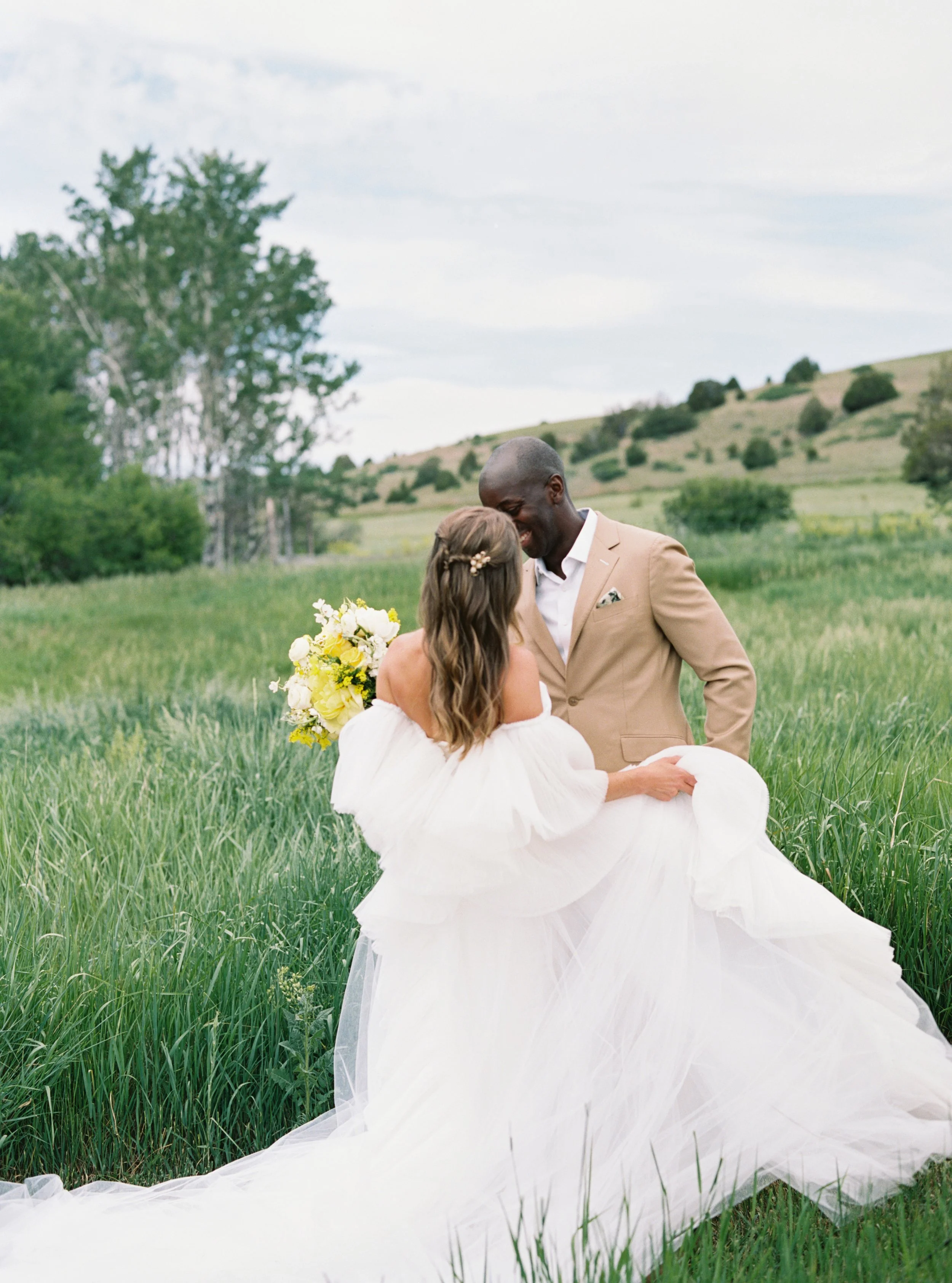 Bozeman Wedding Photographer Film. Foster Creek Farm Venue