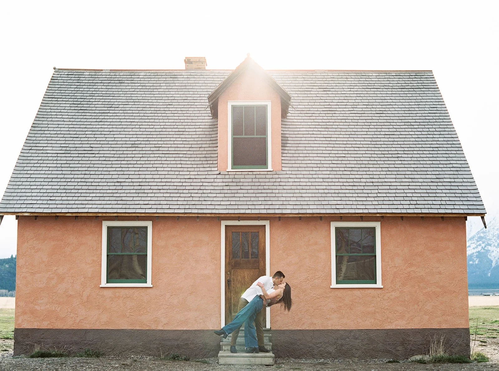 Grand Tetons Engagement Session - Film Wedding Photographer