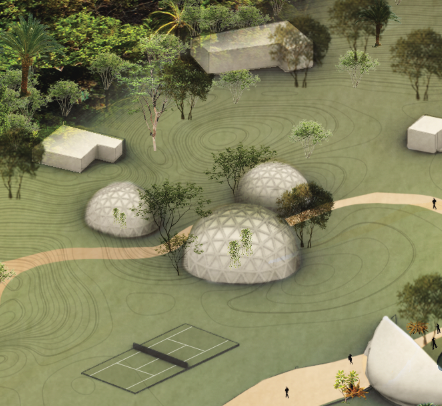 Organic Gardening Geodesic Domes