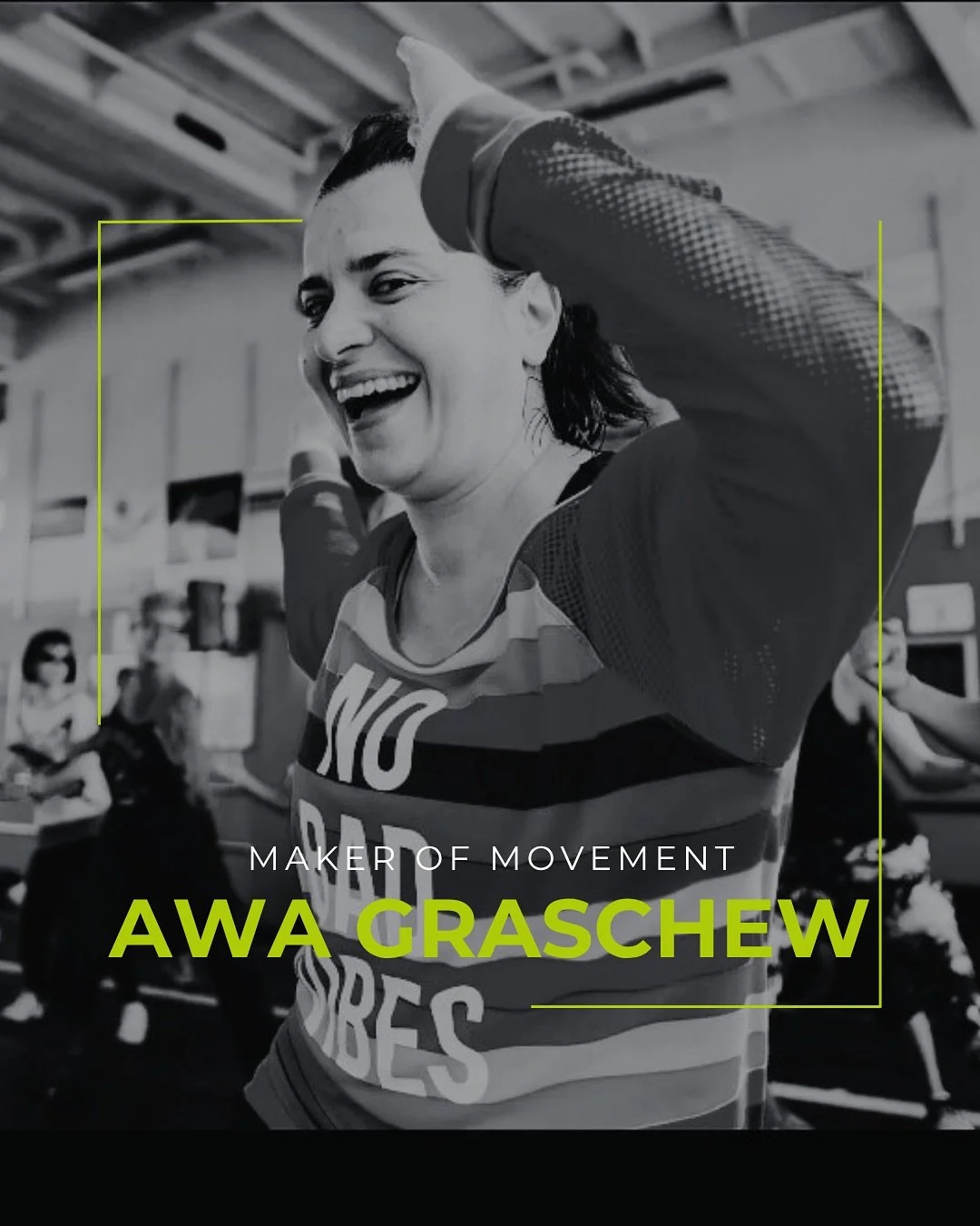 MAKER OF MOVEMENT - AWA GRASCHEW

Say hello to the radiant @ava__zumba - coach, mover, and pure good-vibes generator at our upcoming  FIT &amp; FLOW Weekend in Scuol.

Dancing has been part of her life since childhood: from ballet to HipHop, from Jaz