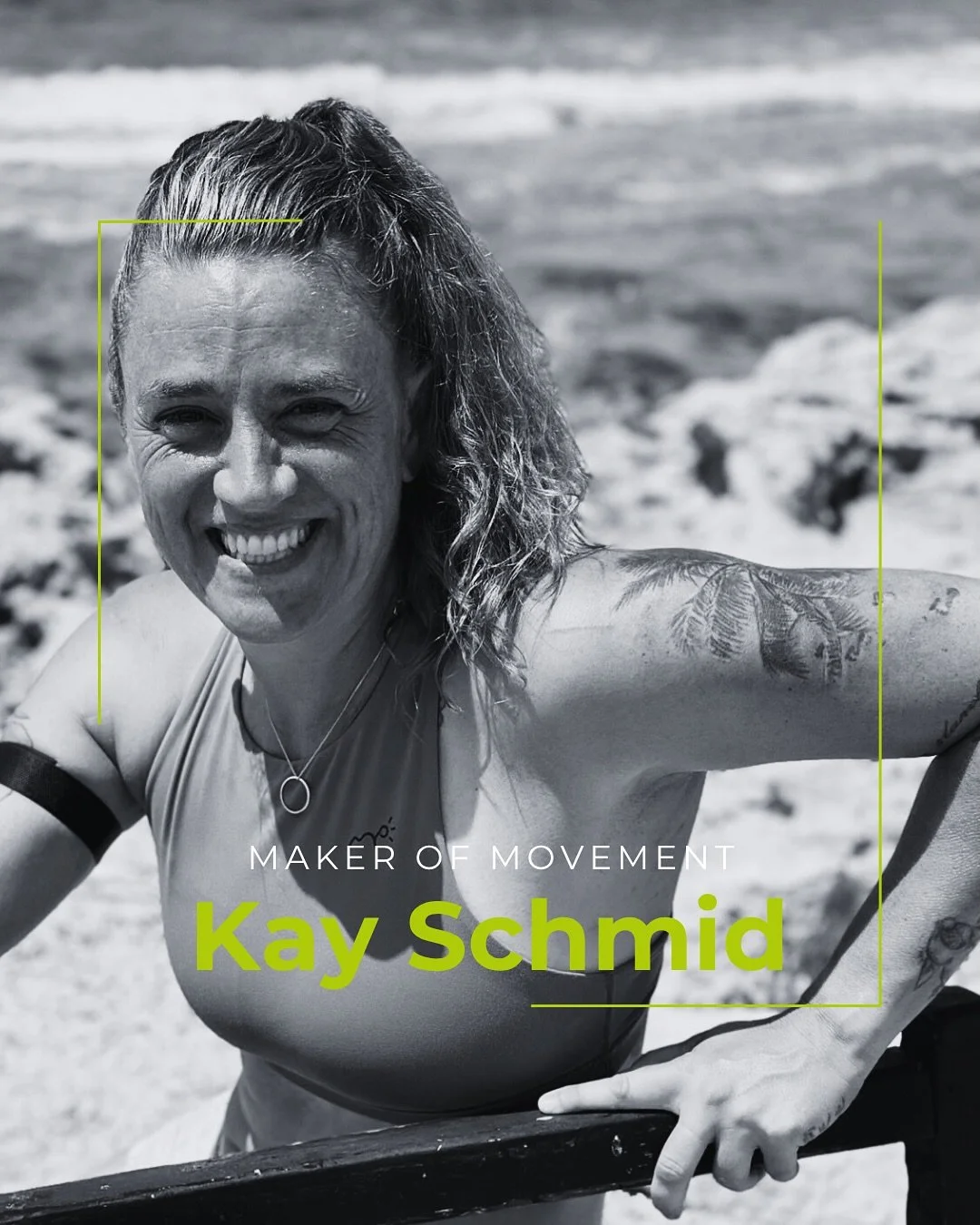 MAKER OF MOVEMENT - KAY SCHMID
Welcome back Kay-Yasmin Schmid, better known as Sportyvator.🫶🏼
She moves people, literally and figuratively. As a passionate mover, coach and motivator, she inspires communities to discover the joy of movement, connec