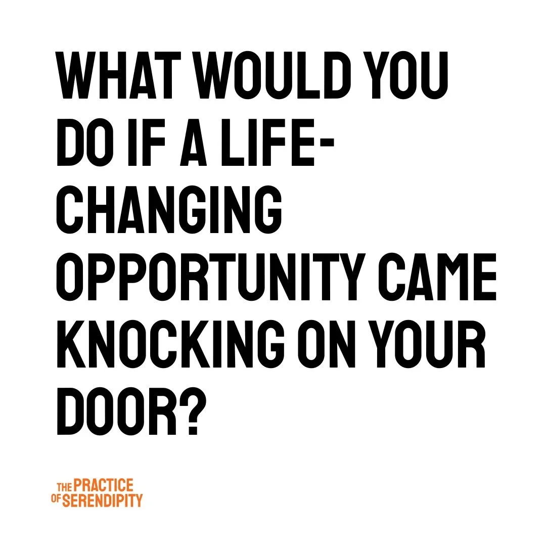 &quot;What would you do if a life-changing opportunity came knocking on your door? What if it only tapped? What if it were silent, just waiting for you to notice it?

🟠 This week's #serendipitystory comes from Cindy Jamieson, a health coach with 25 