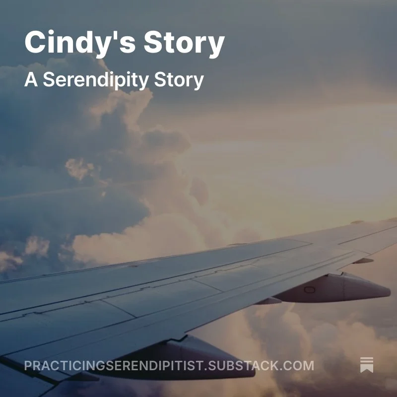 🛫 Cindy's career pivot happened because she was curious about ONE conversation with her massage therapist about Rolfing.

30 years later = still not bored (her words!)

💡 Serendipity rewards the curious. What random conversation are you having toda