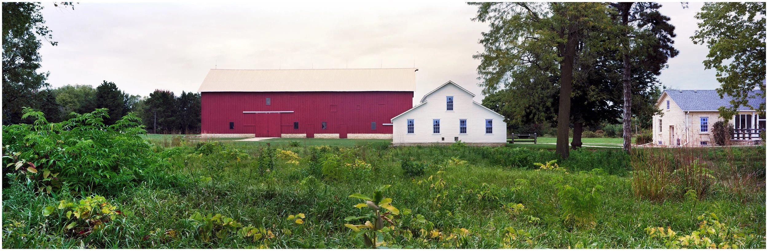 10/13/2025: Riverview Farmstead Preserve (mid-1800's); Naperville, IL; Shen Hao 617; Portra 160 Film.