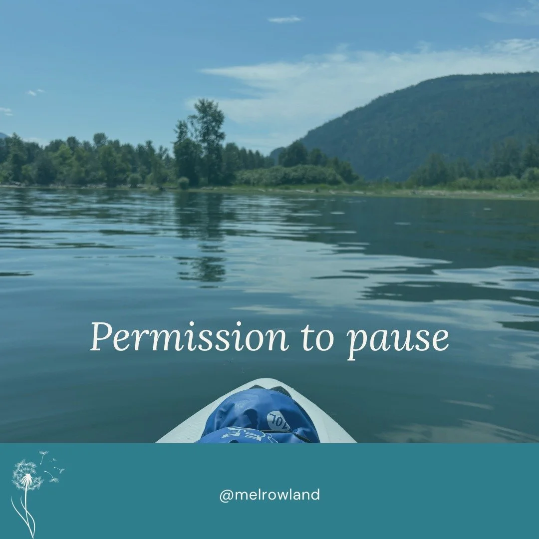 The summer days can be full of really good things. And also full of a lot. The planning, the driving, the late bedtimes, the juggle of work and family all happening at once.

It's easy to get caught up in the busyness and find yourself overdoing it, 