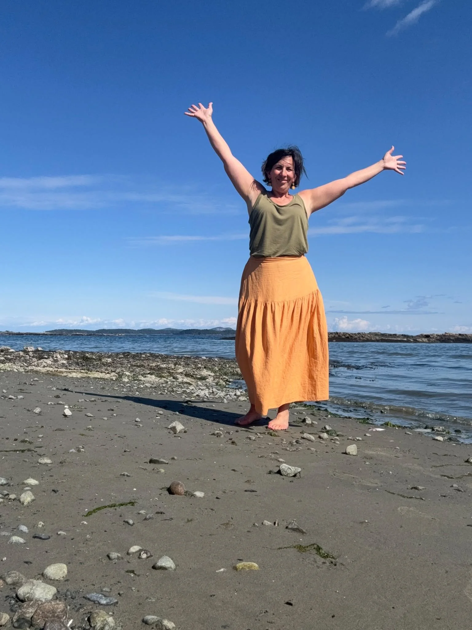 You've probably seen a lot of posts about gratitude practices. And maybe, like me, you've tried one before and it actually made things feel worse.

I remember going through a really hard time and trying a gratitude practice. I'd sit down to write thi
