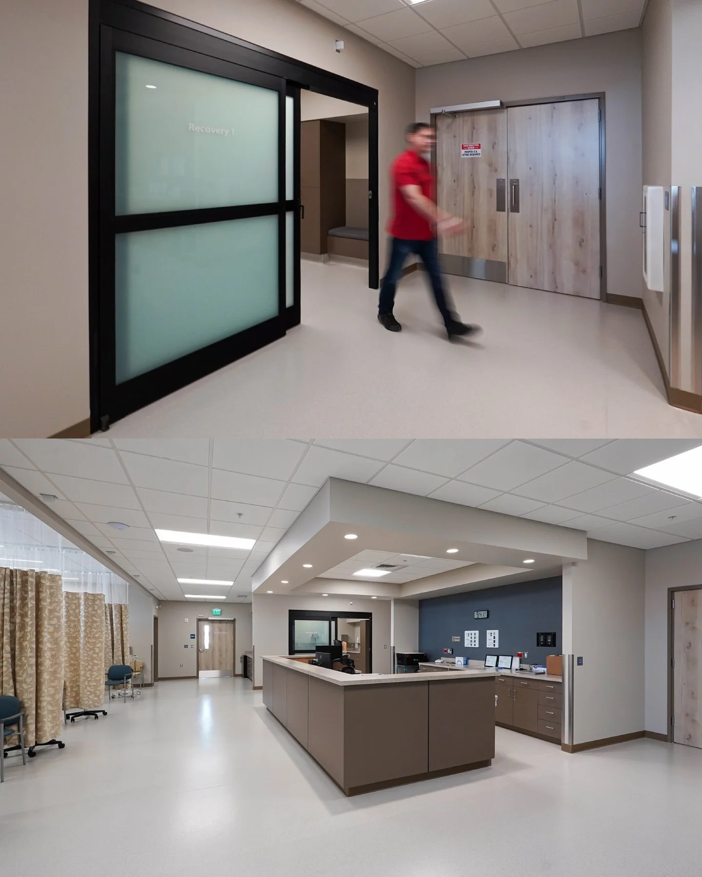 Designed as part of a larger shell building, this clinic and ASC were carefully planned around how patients move through care and how providers work throughout the day. From exam rooms and procedure spaces to staff support areas and waiting rooms, ev